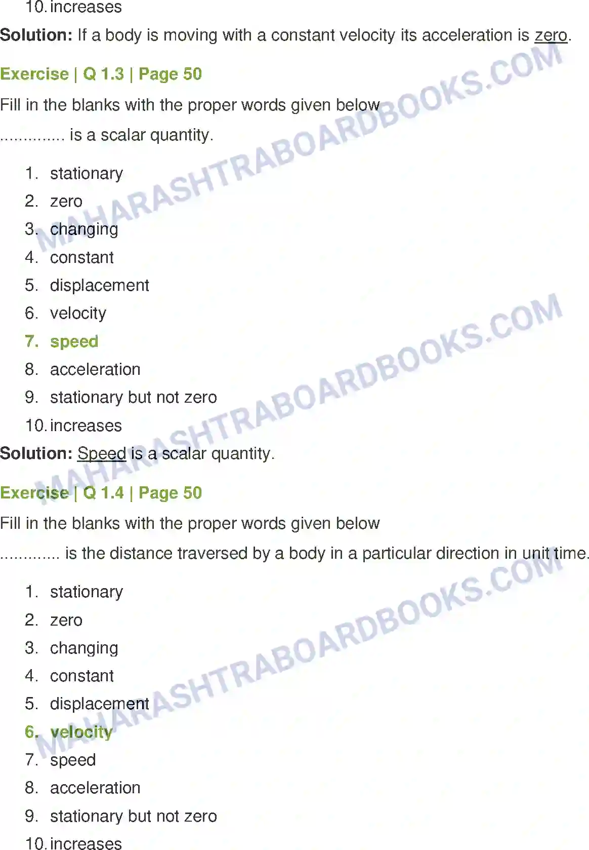 Maharashtra Board Solution Class-7 General+Science Motion, Force and Work Image 2
