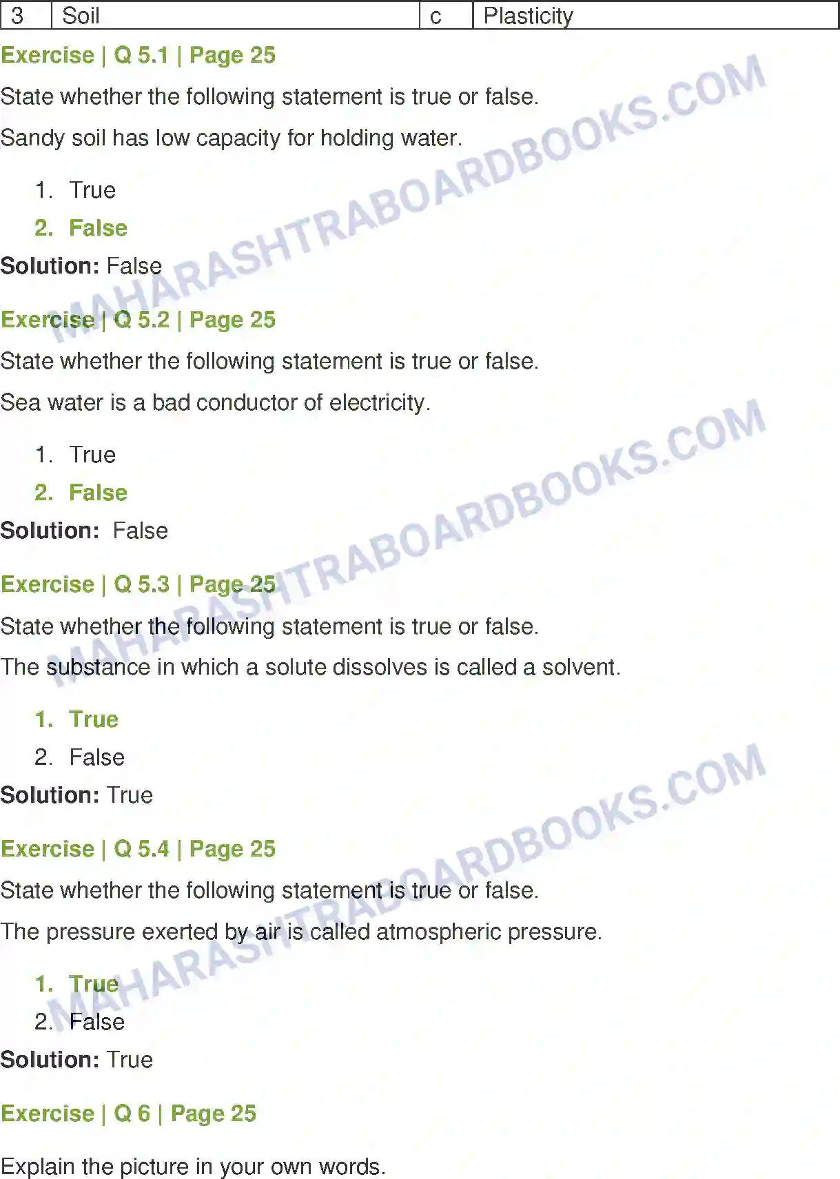 Maharashtra Board Solution Class-7 General+Science Properties of Natural Resources Image 4