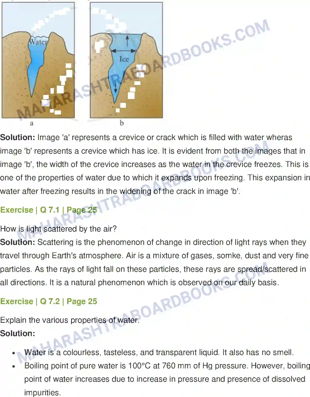 Maharashtra Board Solution Class-7 General+Science Properties of Natural Resources Image 5