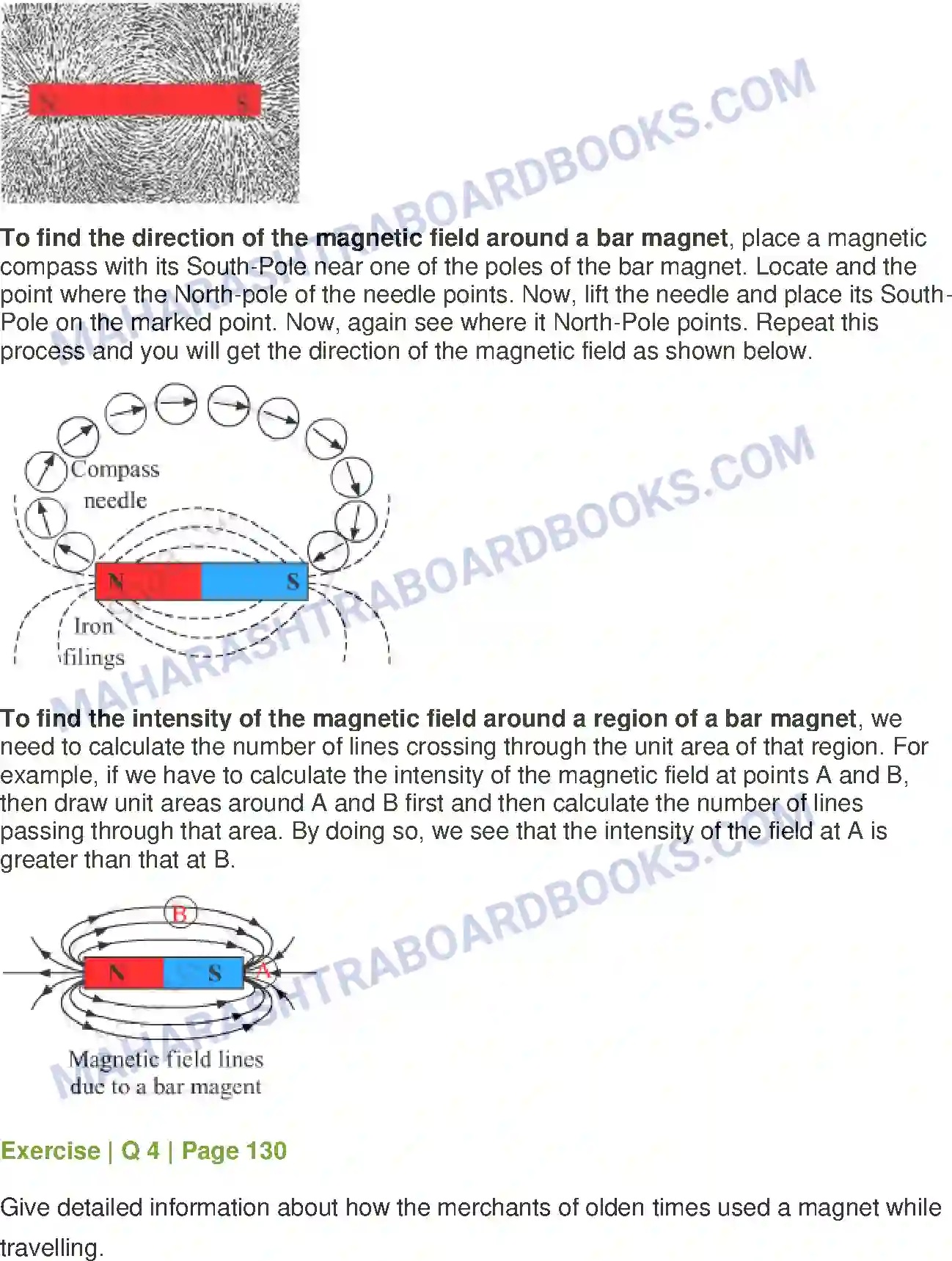 Maharashtra Board Solution Class-7 General+Science Properties of a Magnetic Field Image 4
