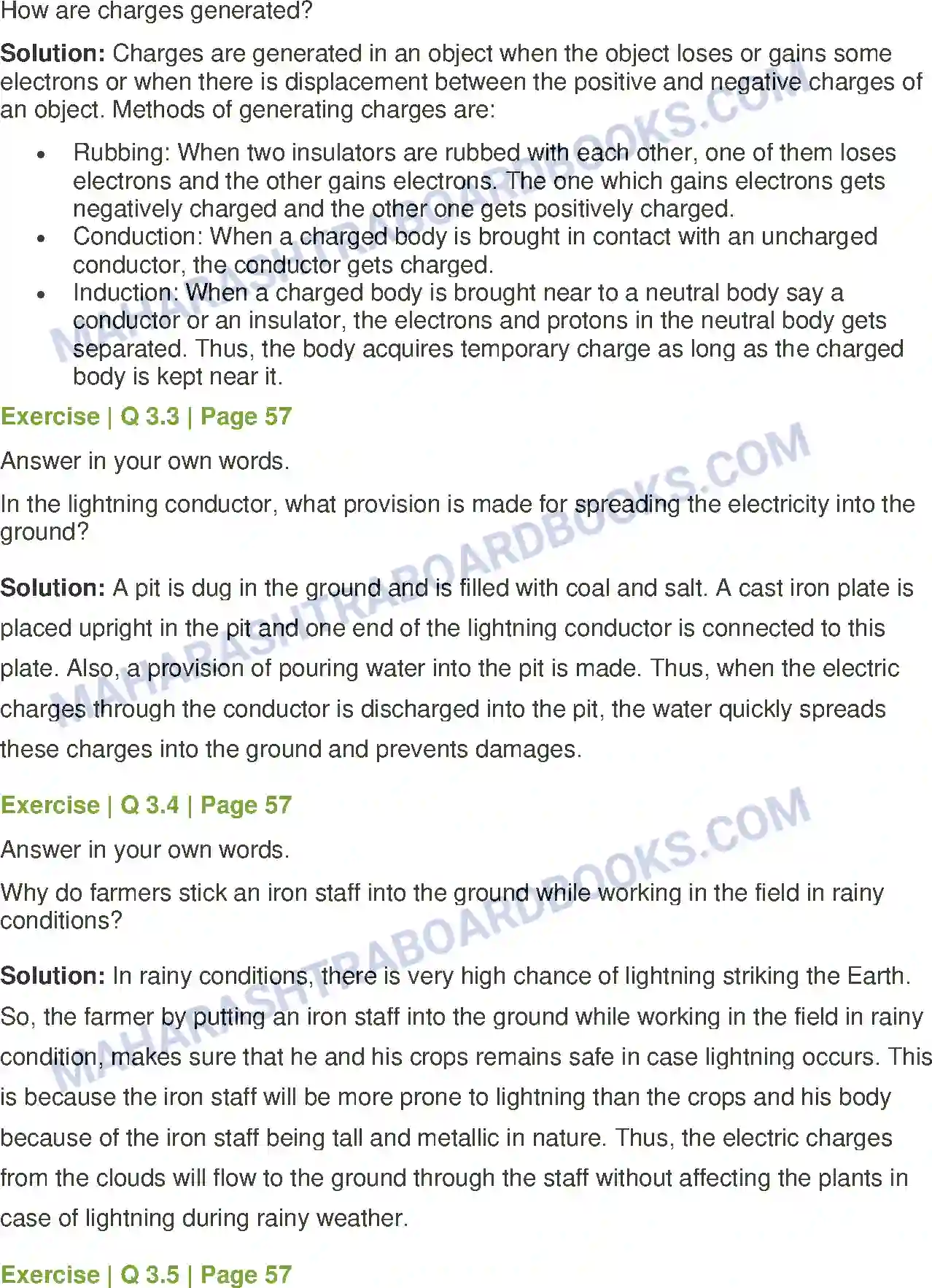 Maharashtra Board Solution Class-7 General+Science Static Electricity Image 5