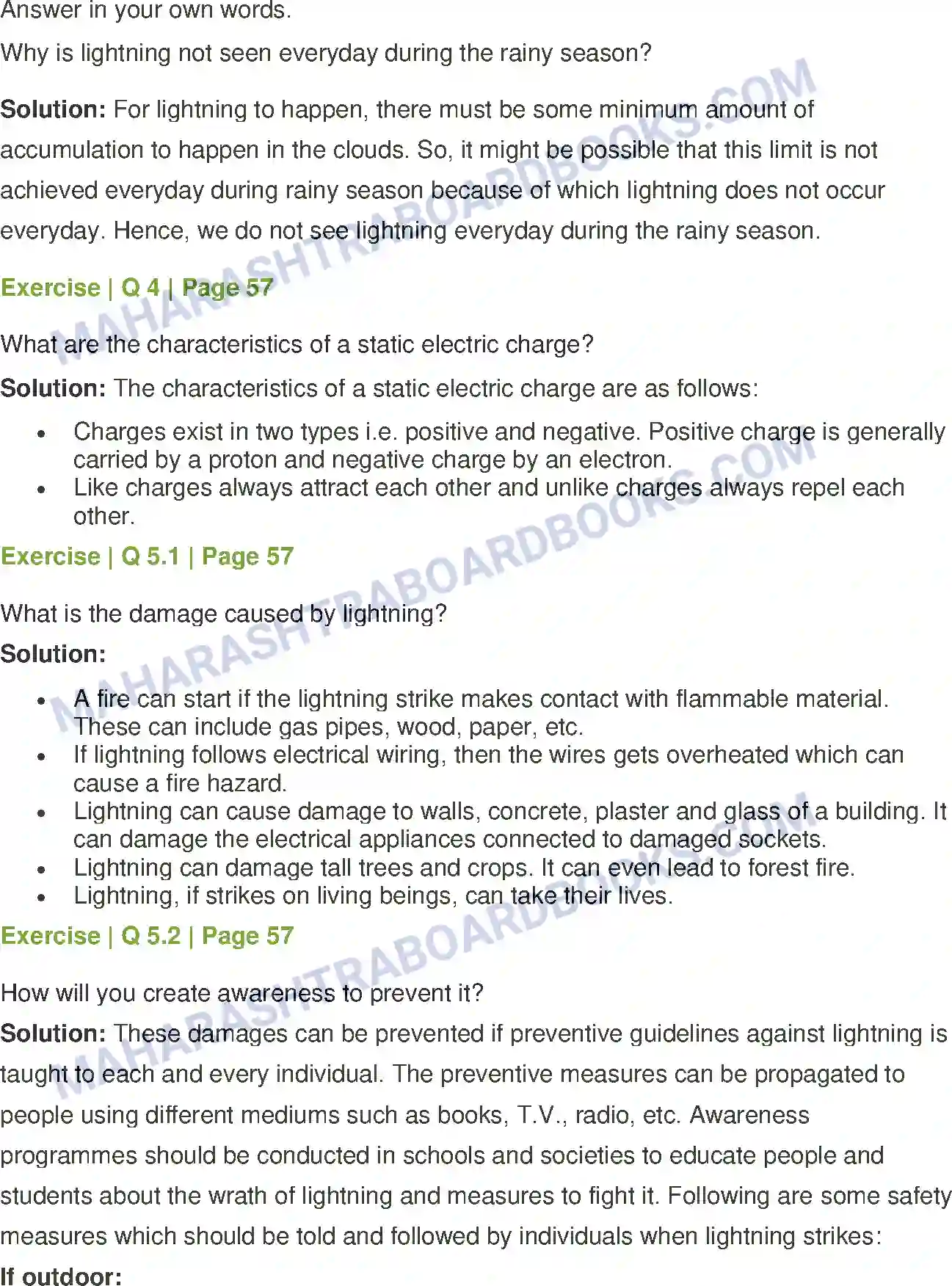 Maharashtra Board Solution Class-7 General+Science Static Electricity Image 6