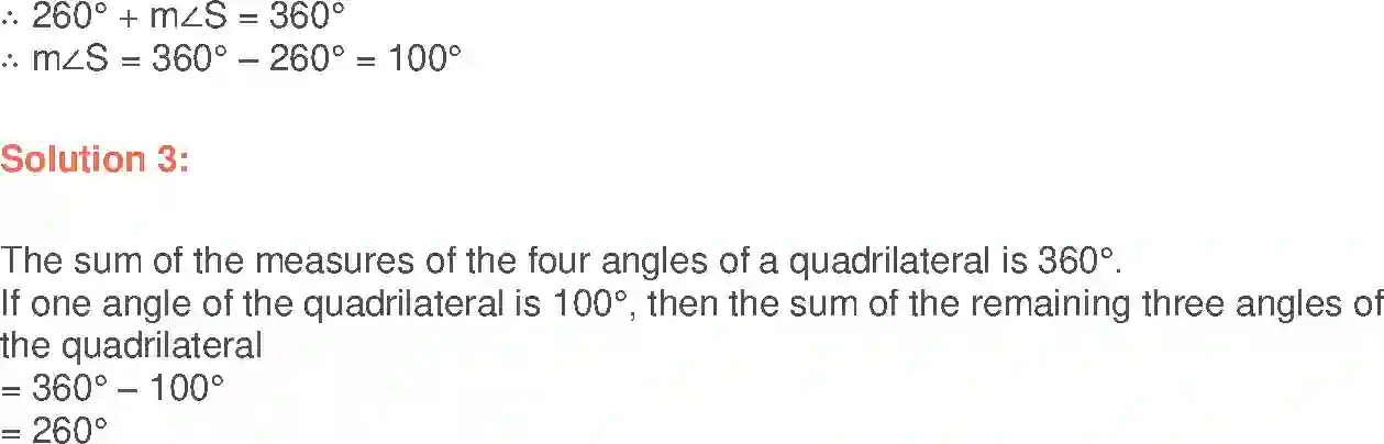 Maharashtra Board Solution Class-7 Mathematics Quadrilaterals Image 3