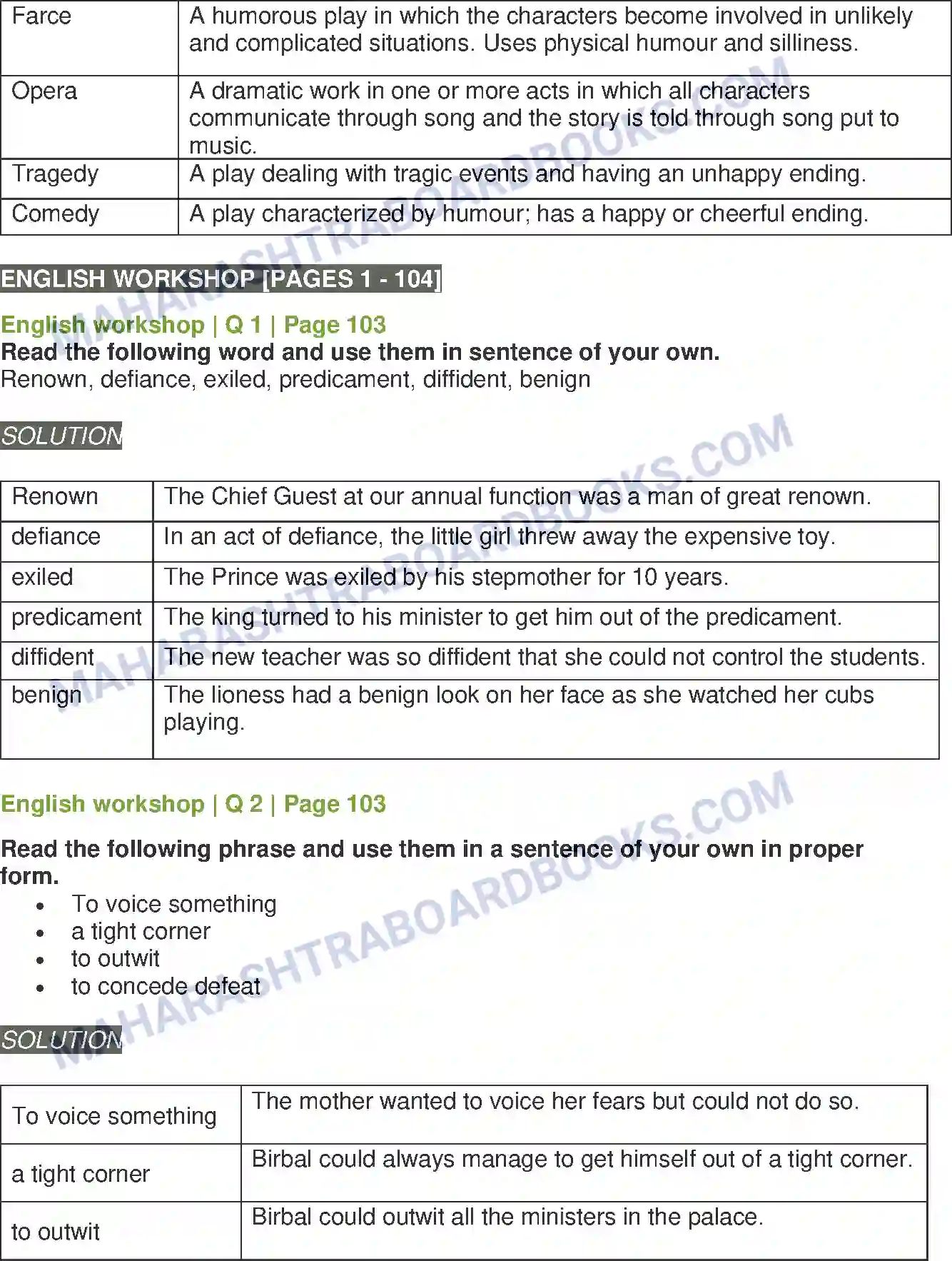 Maharashtra Board Solution Class-8 English A Battle to Baffle Image 2