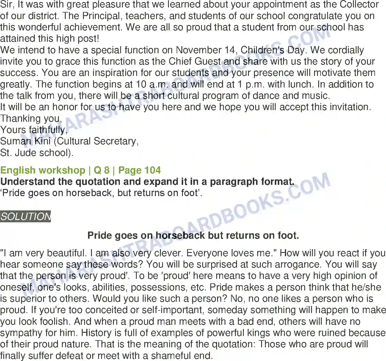 Maharashtra Board Solution Class-8 English A Battle to Baffle Image 8