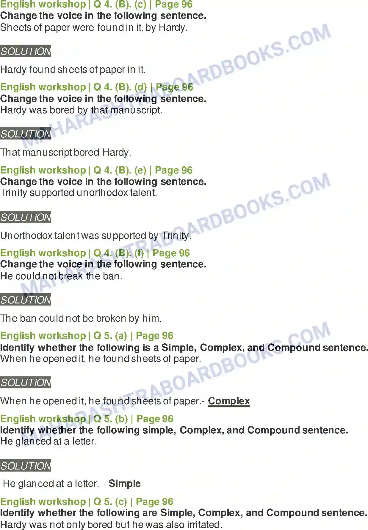 Maharashtra Board Solution Class-8 English Ramanujan Image 5