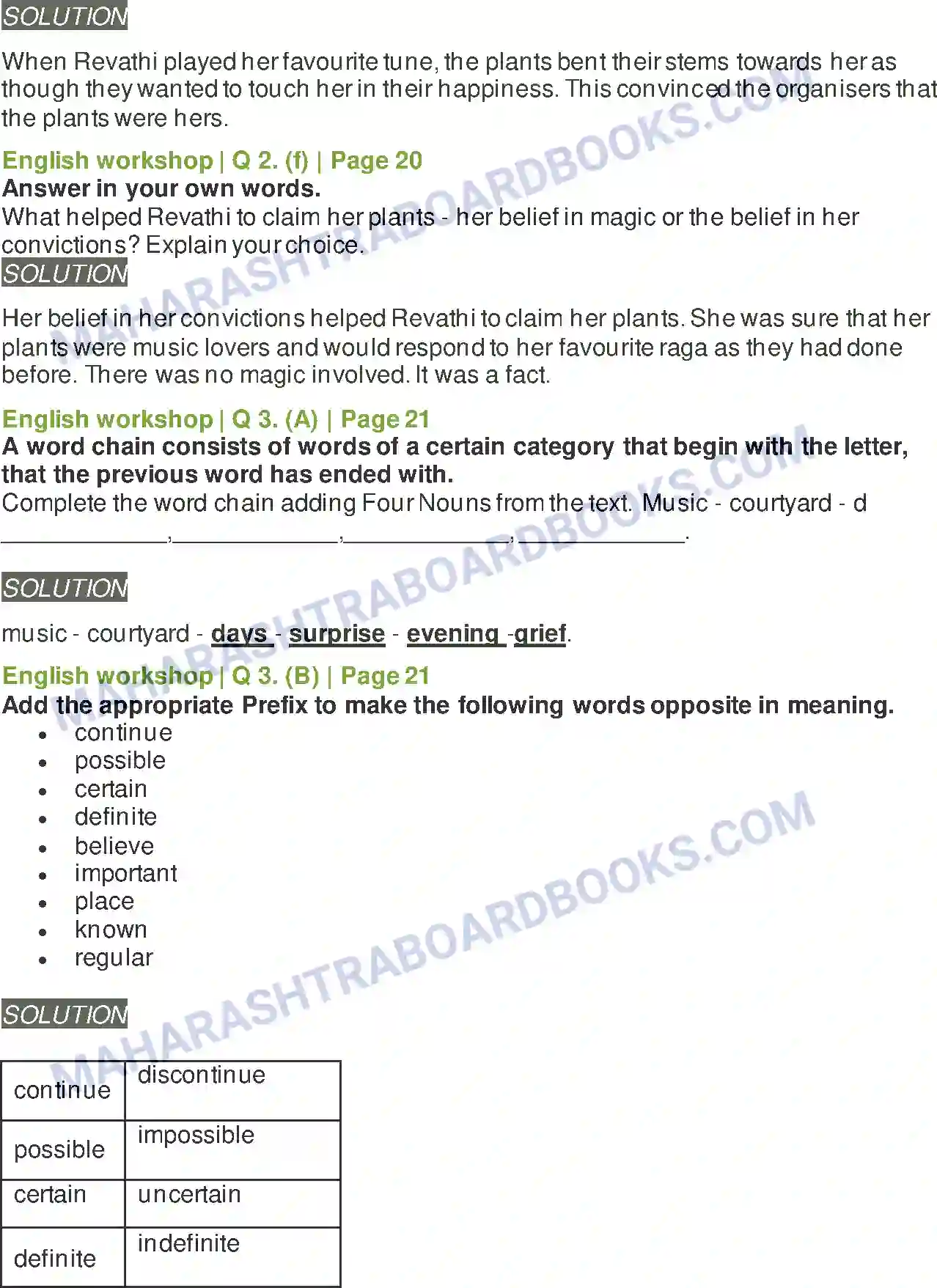 Maharashtra Board Solution Class-8 English Revathi’s Musical Plants Image 3