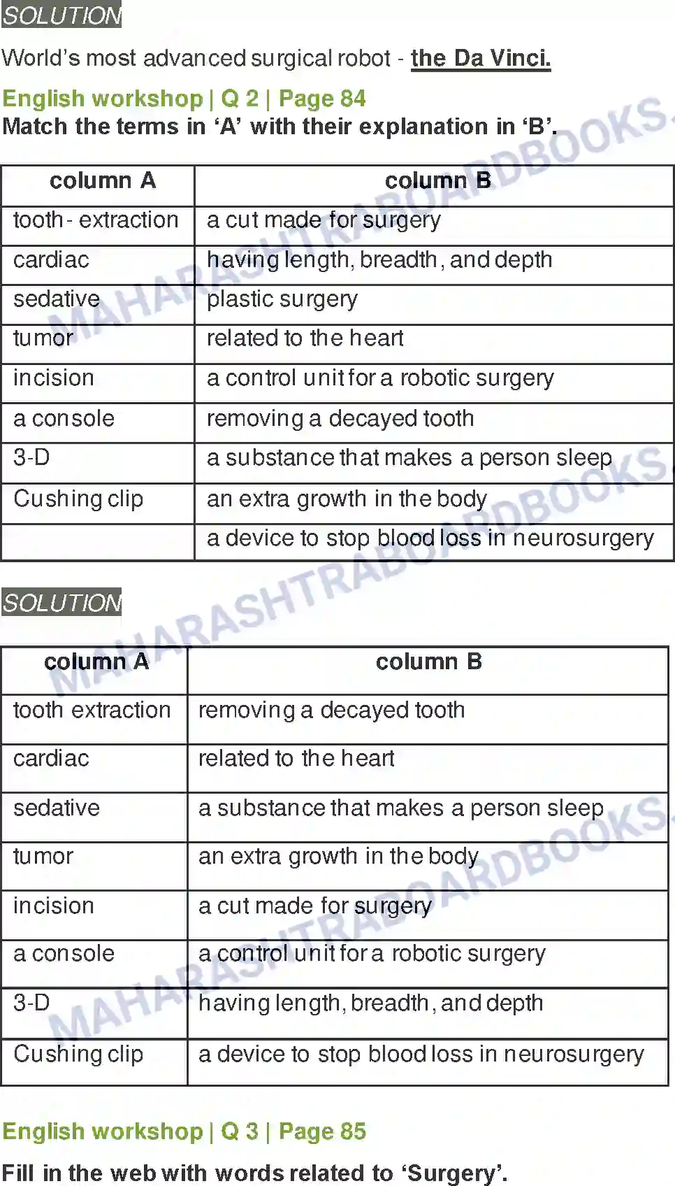 Maharashtra Board Solution Class-8 English Revolutionary Steps In Surgery Image 5