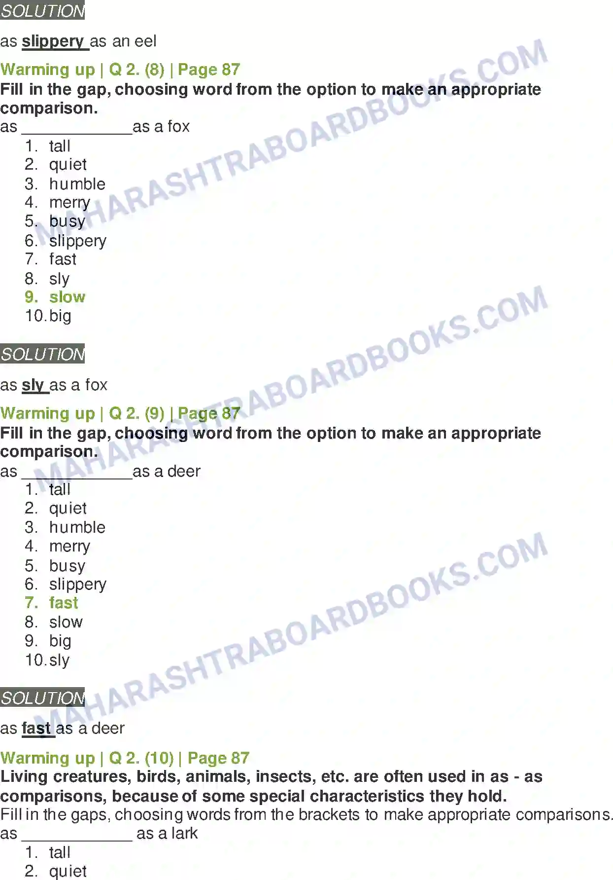 Maharashtra Board Solution Class-8 English The Bees Image 4