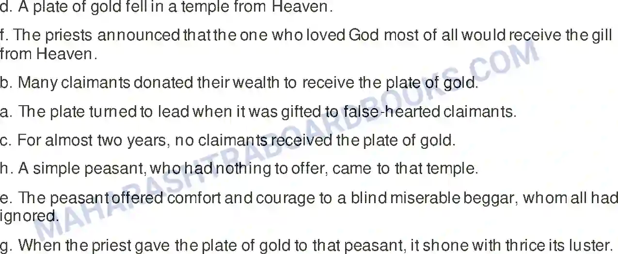 Maharashtra Board Solution Class-8 English The Plate of Gold Image 5