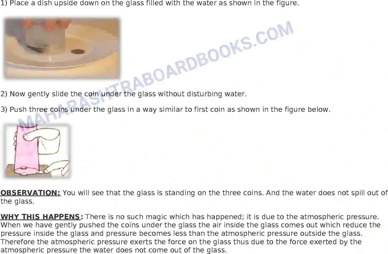 Maharashtra Board Solution Class-8 General+Science Atmospheric Pressure Image 4