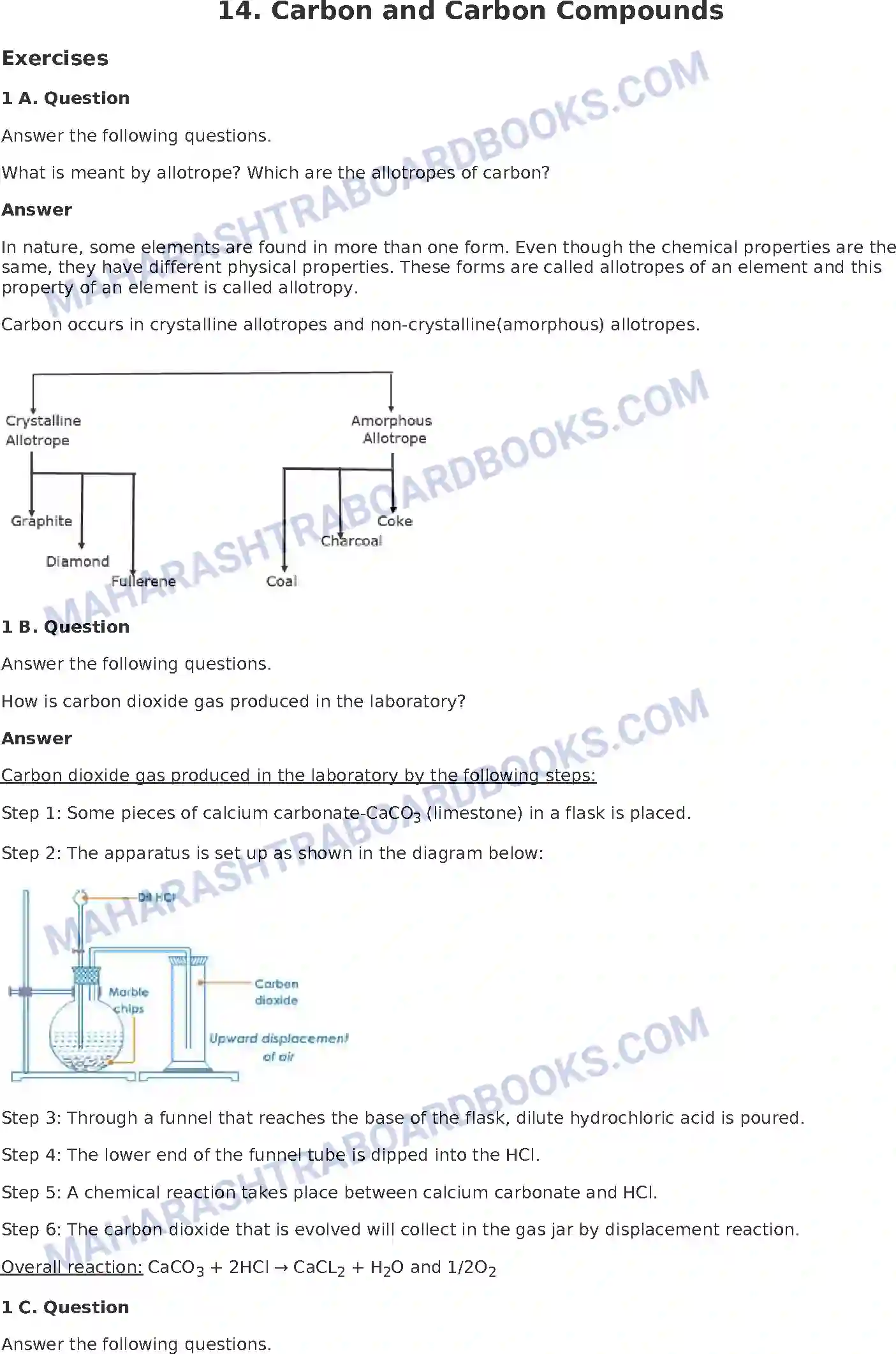 Maharashtra Board Solution Class-8 General+Science Carbon and Carbon Compounds Image 1