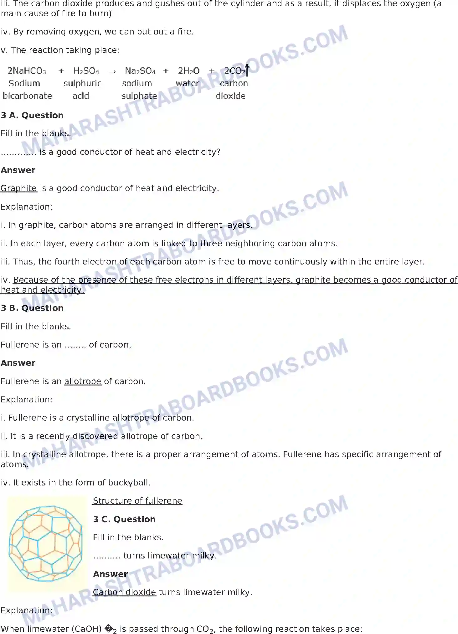 Maharashtra Board Solution Class-8 General+Science Carbon and Carbon Compounds Image 3