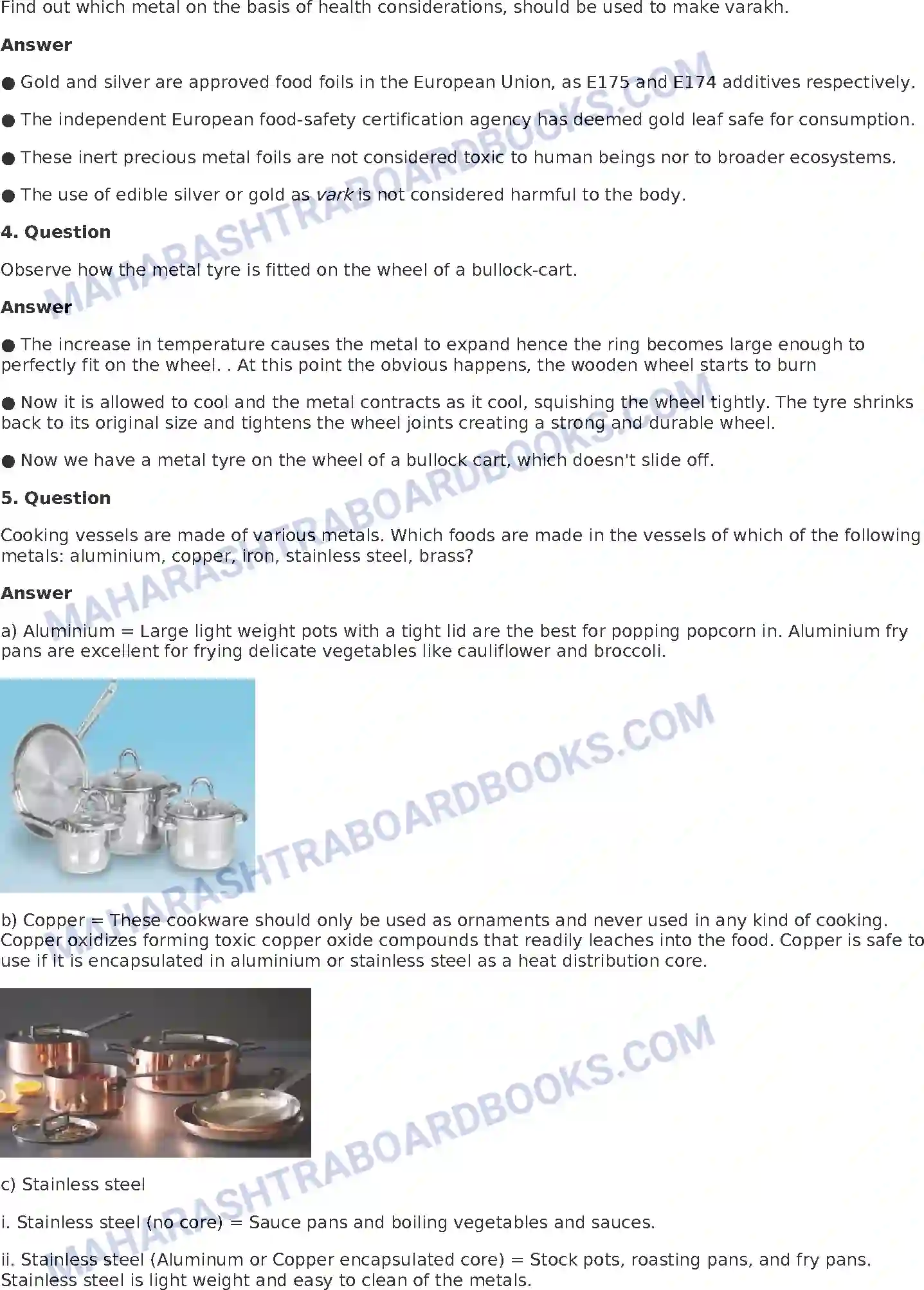 Maharashtra Board Solution Class-8 General+Science Metals and Non-metals Image 5