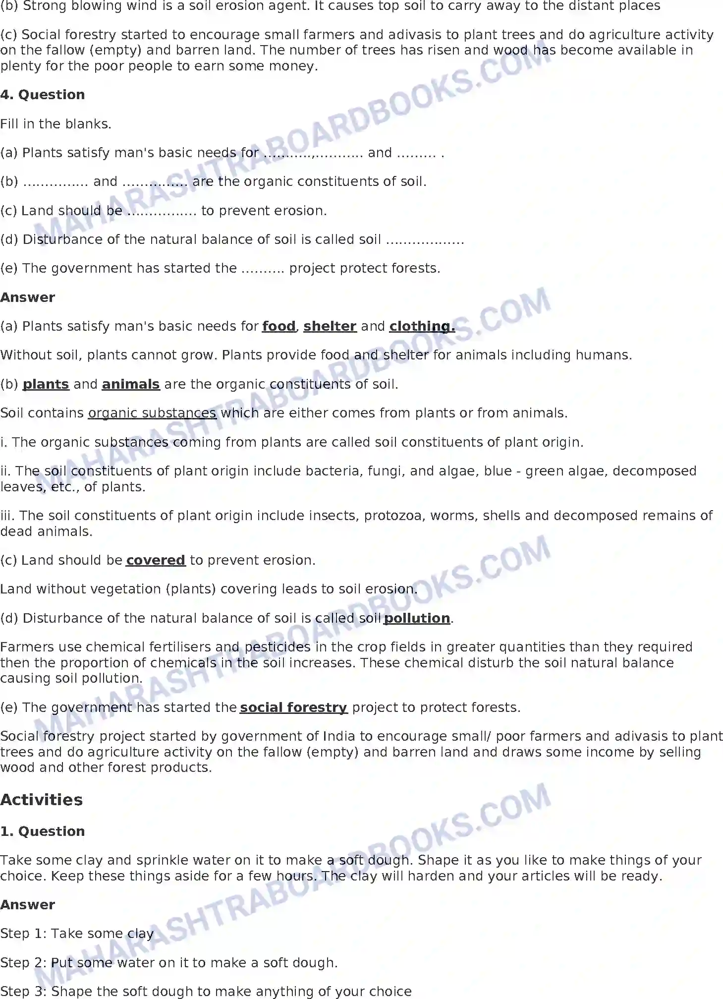 Maharashtra Board Solution Class-8 General+Science Soil Image 3