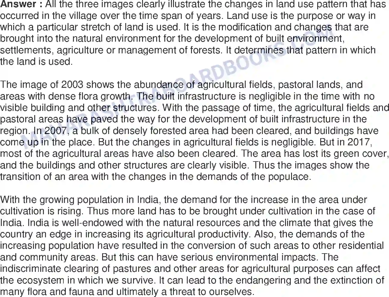 Maharashtra Board Solution Class-8 Geography+-+English+Medium Land Use Image 10