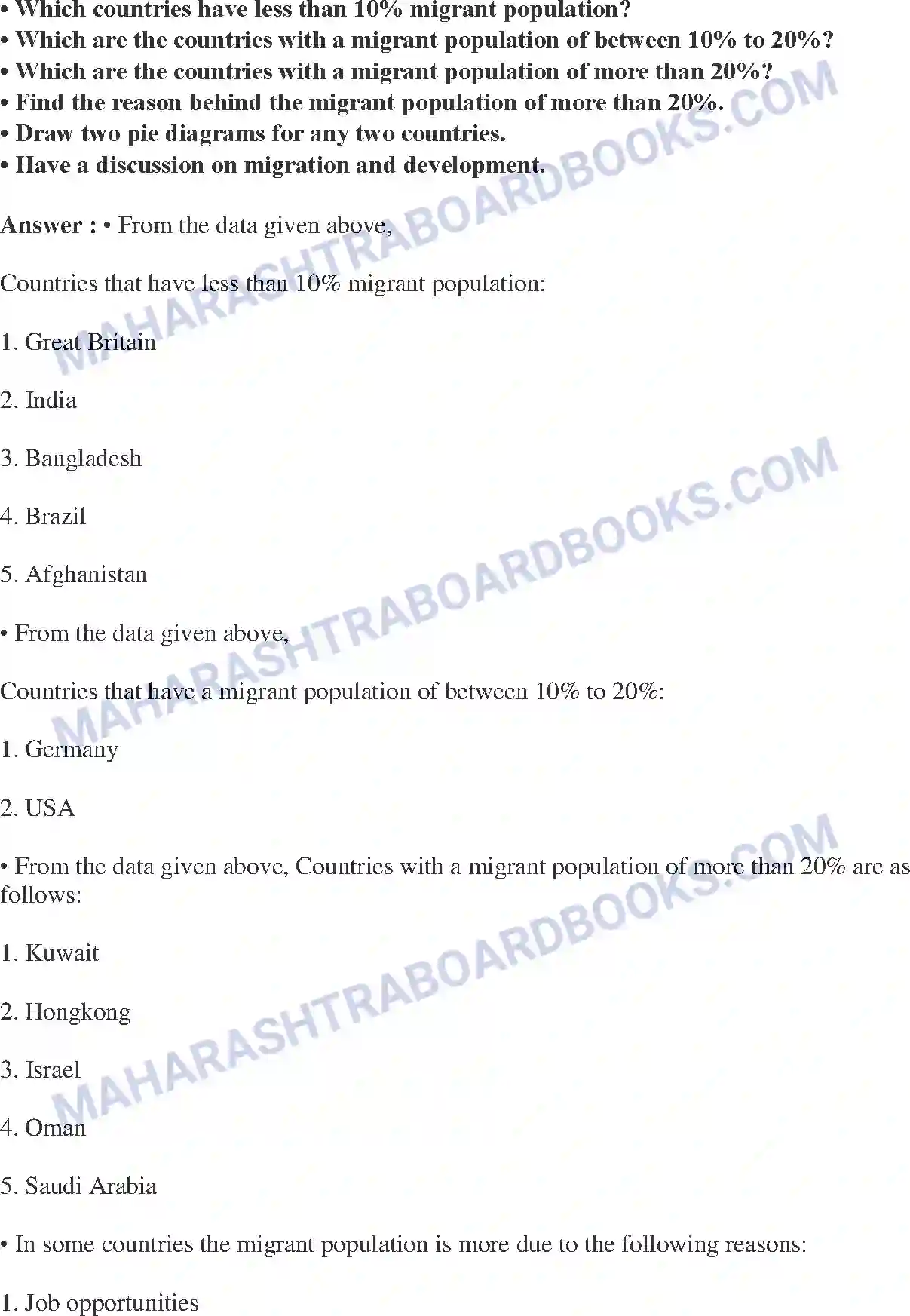 Maharashtra Board Solution Class-8 Geography+-+English+Medium Population Image 14