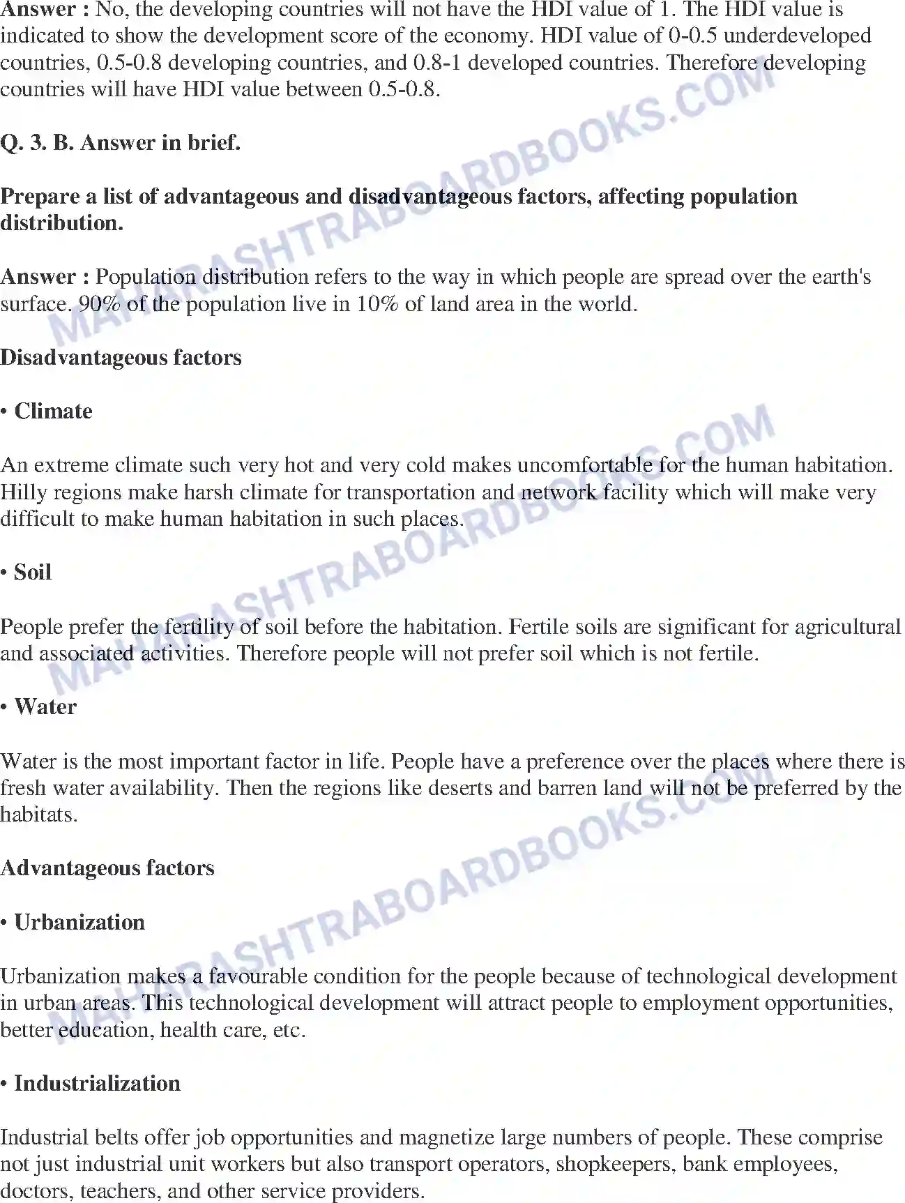 Maharashtra Board Solution Class-8 Geography+-+English+Medium Population Image 3
