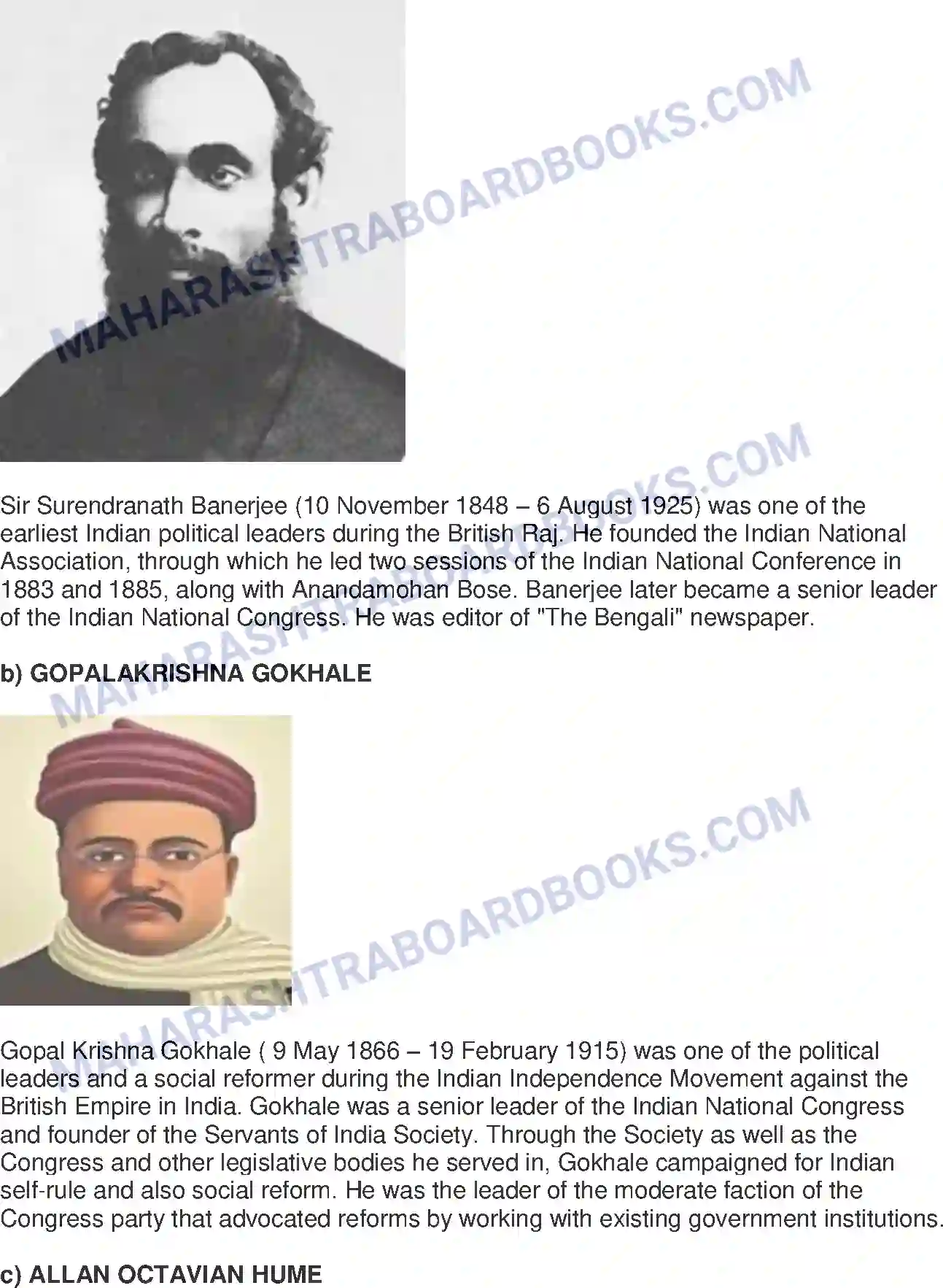Maharashtra Board Solution Class-8 History+-+English+Medium Beginning of Freedom Movement Image 9
