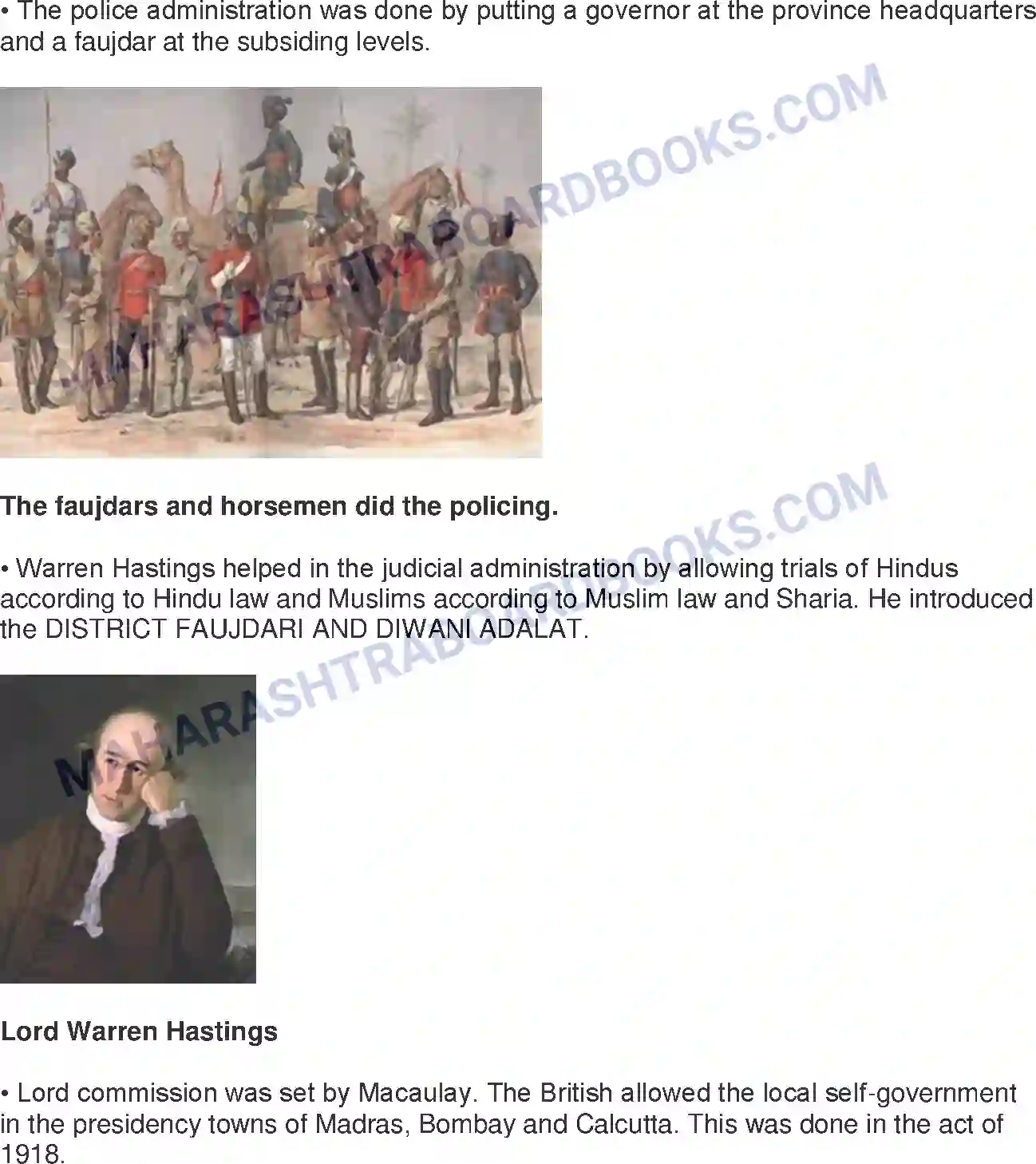 Maharashtra Board Solution Class-8 History+-+English+Medium Effects of British rule Image 7