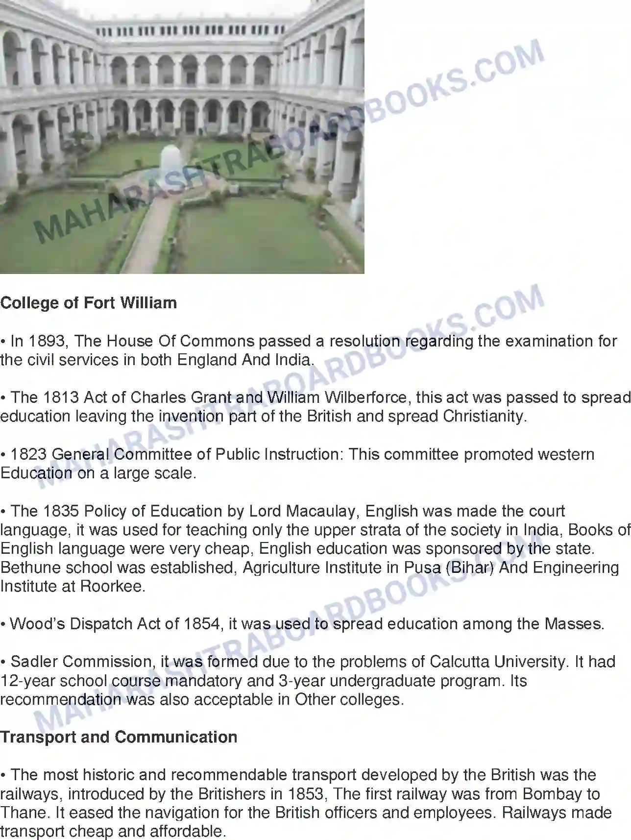 Maharashtra Board Solution Class-8 History+-+English+Medium Effects of British rule Image 9