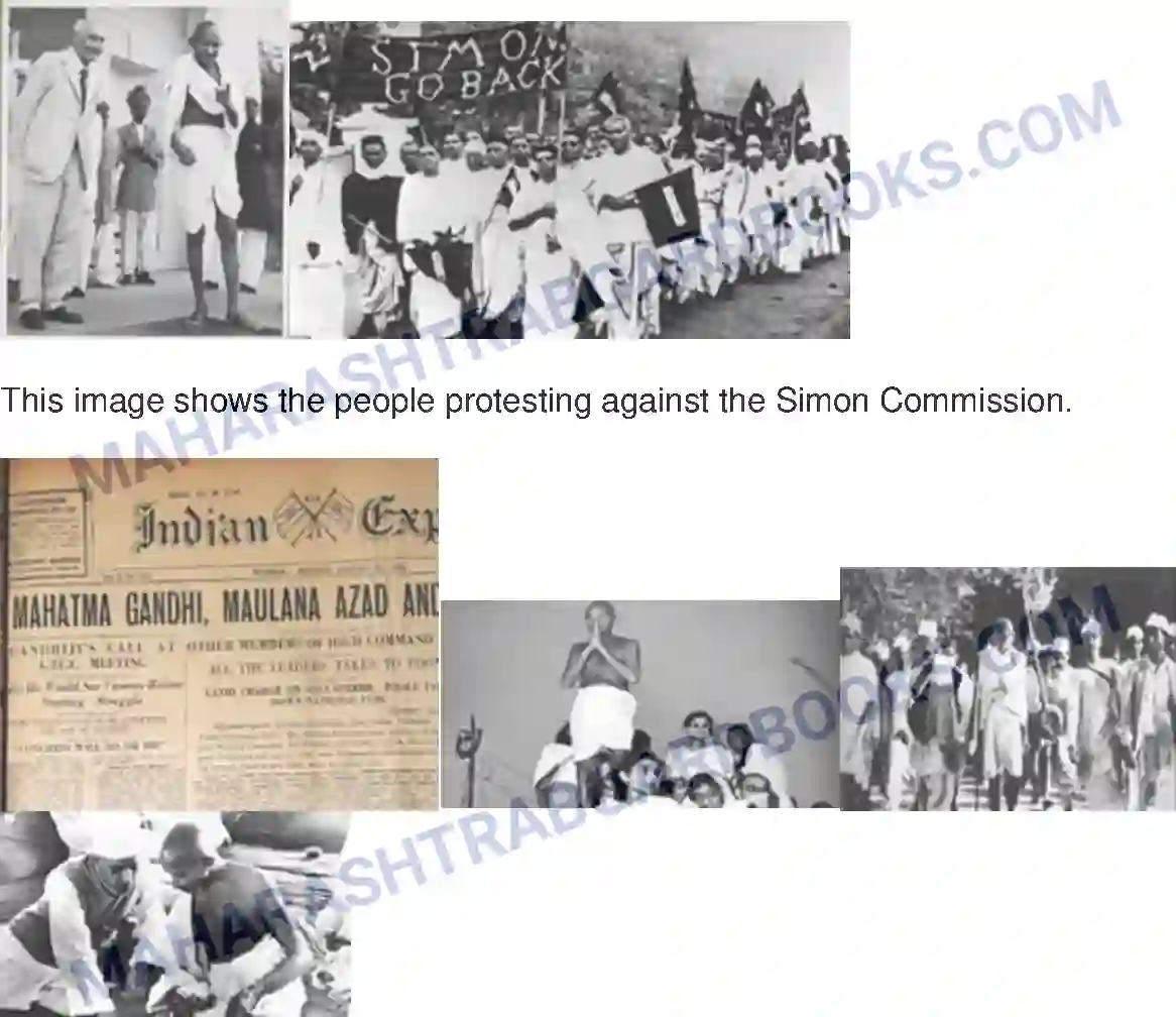Maharashtra Board Solution Class-8 History+-+English+Medium Last Phase of Struggle for Independence Image 6