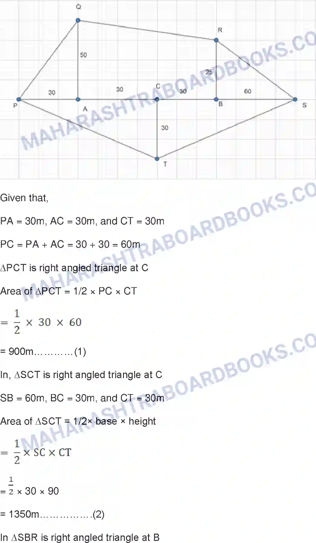 Maharashtra Board Solution Class-8 Mathematics+-+English+Medium Area Image 12
