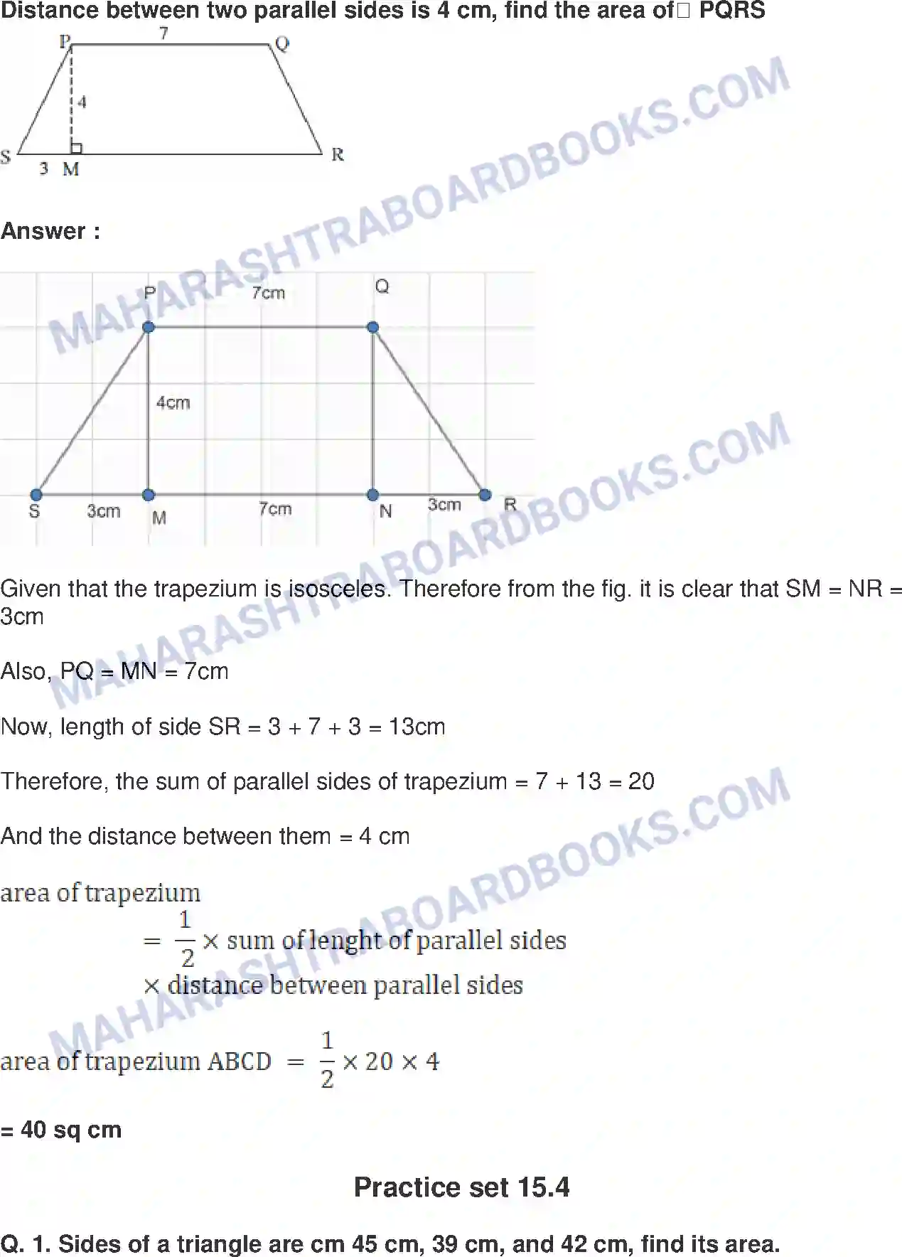 Maharashtra Board Solution Class-8 Mathematics+-+English+Medium Area Image 7