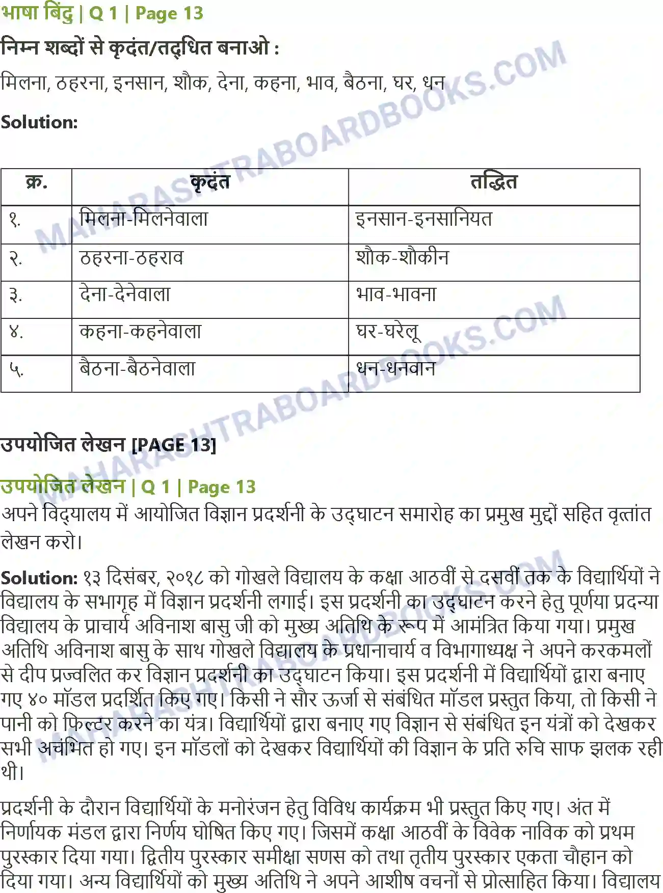 Maharashtra Board Solution Class-8 Sulabhbharati मधुबन Image 3