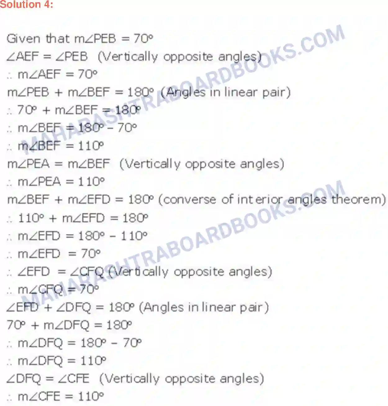 Maharashtra Board Solution Class-9 Geometry Lines And Angles Image 14