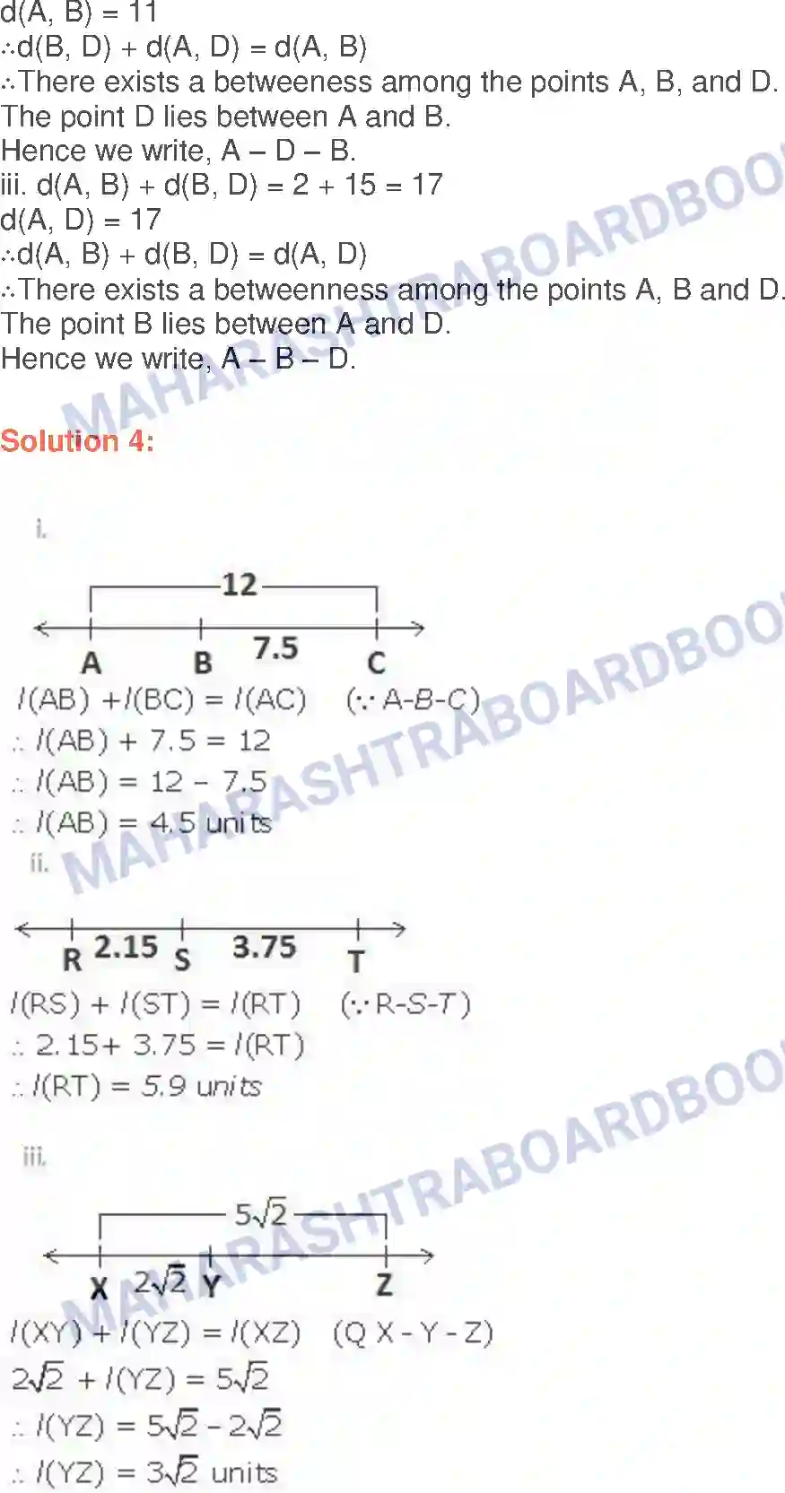 Maharashtra Board Solution Class-9 Geometry Lines And Angles Image 4