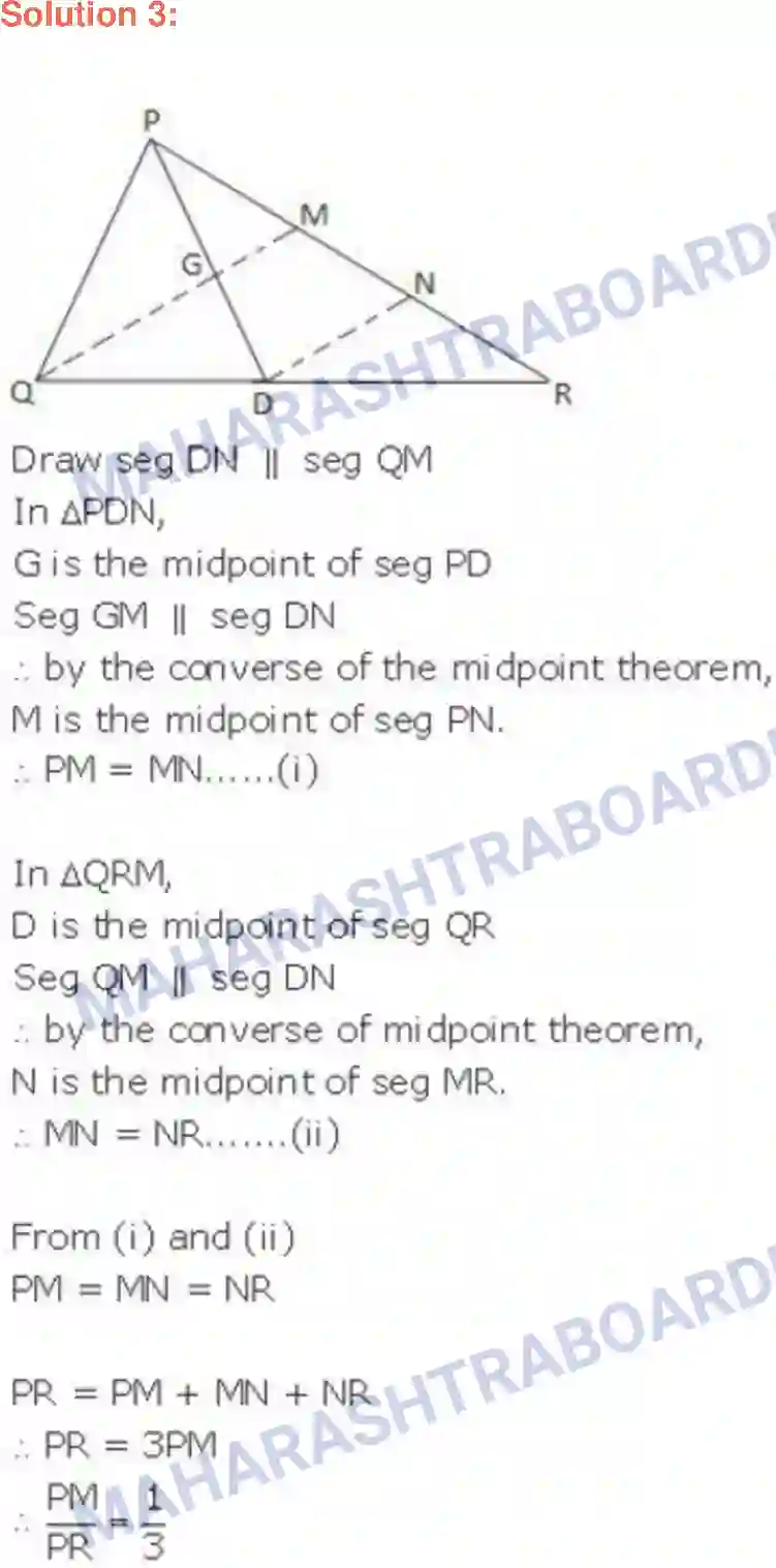 Maharashtra Board Solution class-9 Geometry Quadrilaterals Image 24