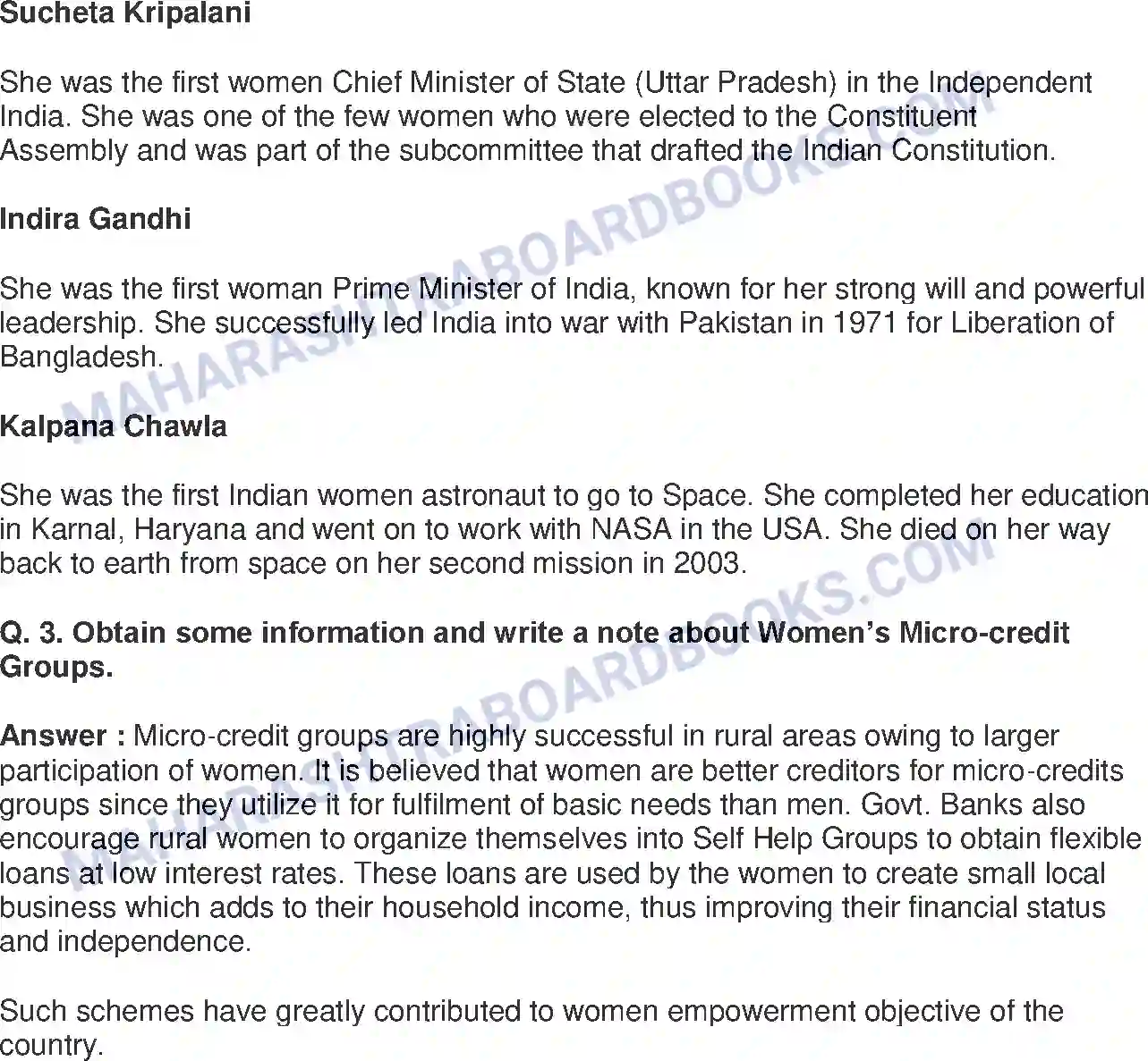 Maharashtra Board Solution class-9 History+-+English+Medium Empowerment of Women and Other Weaker Sections Image 5