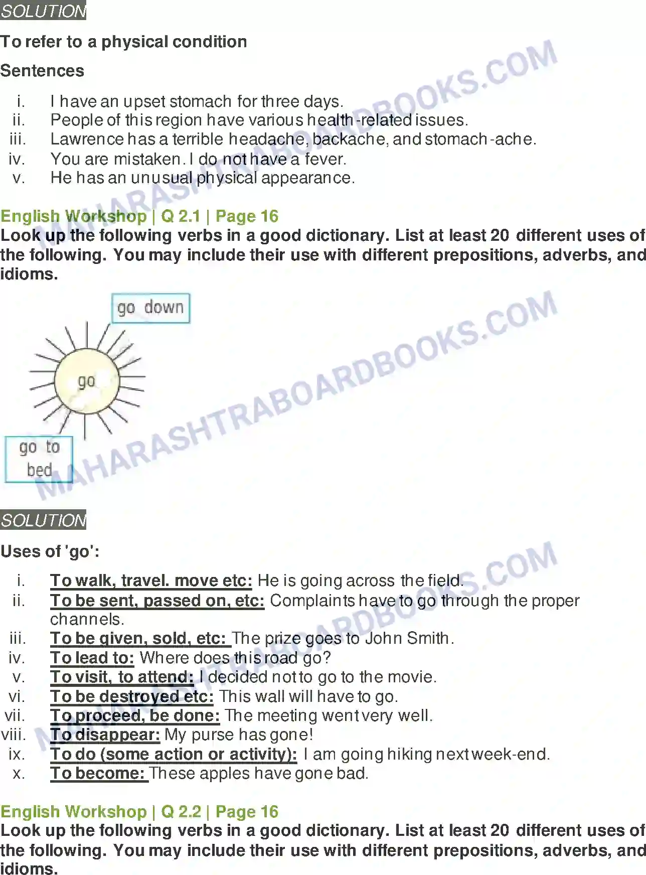 Maharashtra Board Solution class-9 Kumarbharati+-+English+Medium Have You Thought of the Verb ‘Have Image 3