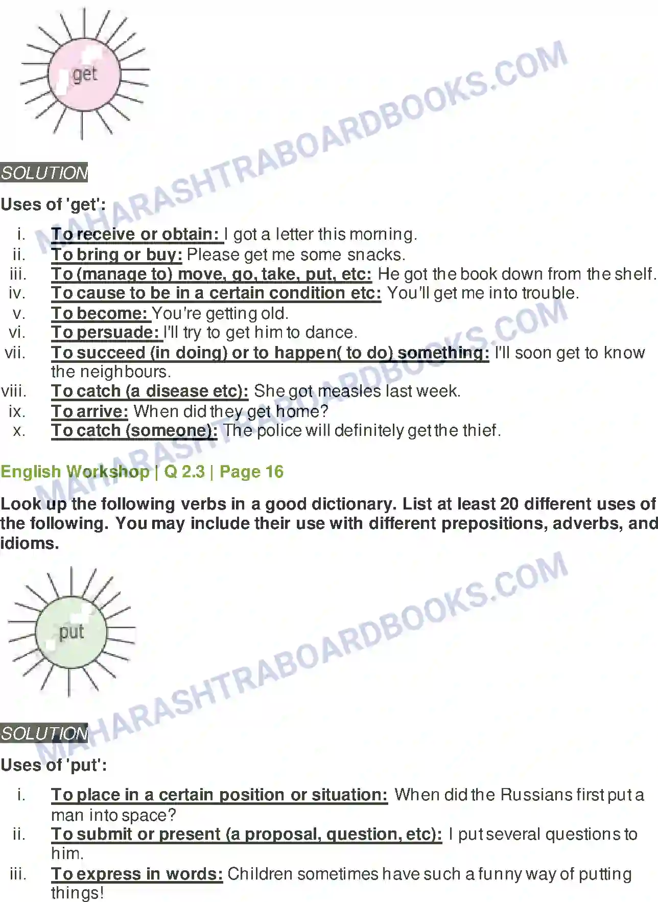 Maharashtra Board Solution class-9 Kumarbharati+-+English+Medium Have You Thought of the Verb ‘Have Image 4