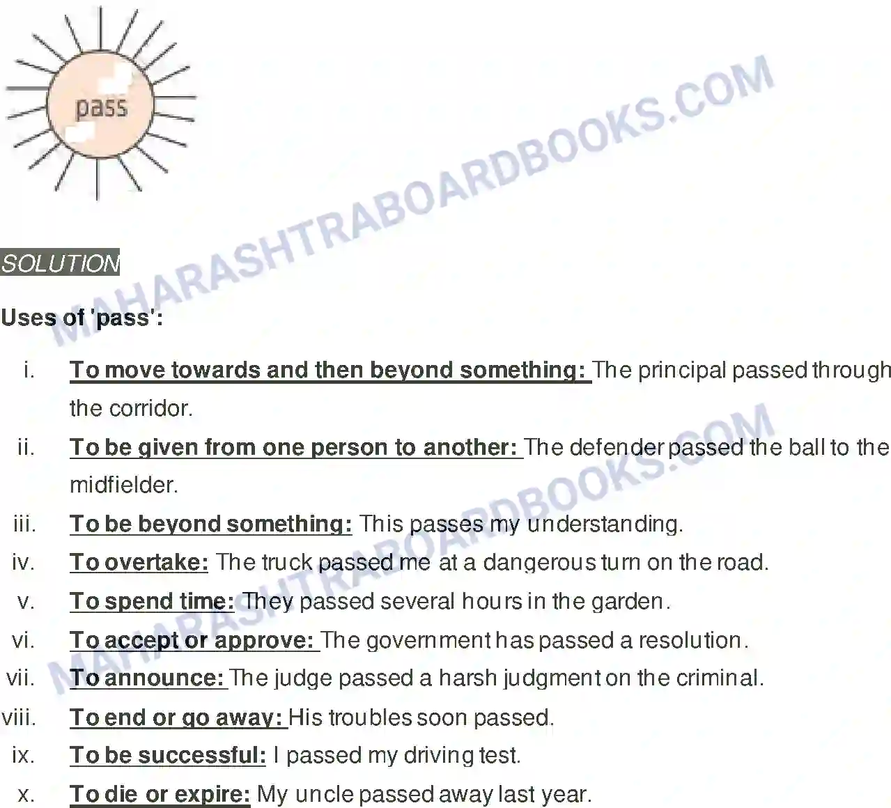Maharashtra Board Solution class-9 Kumarbharati+-+English+Medium Have You Thought of the Verb ‘Have Image 6