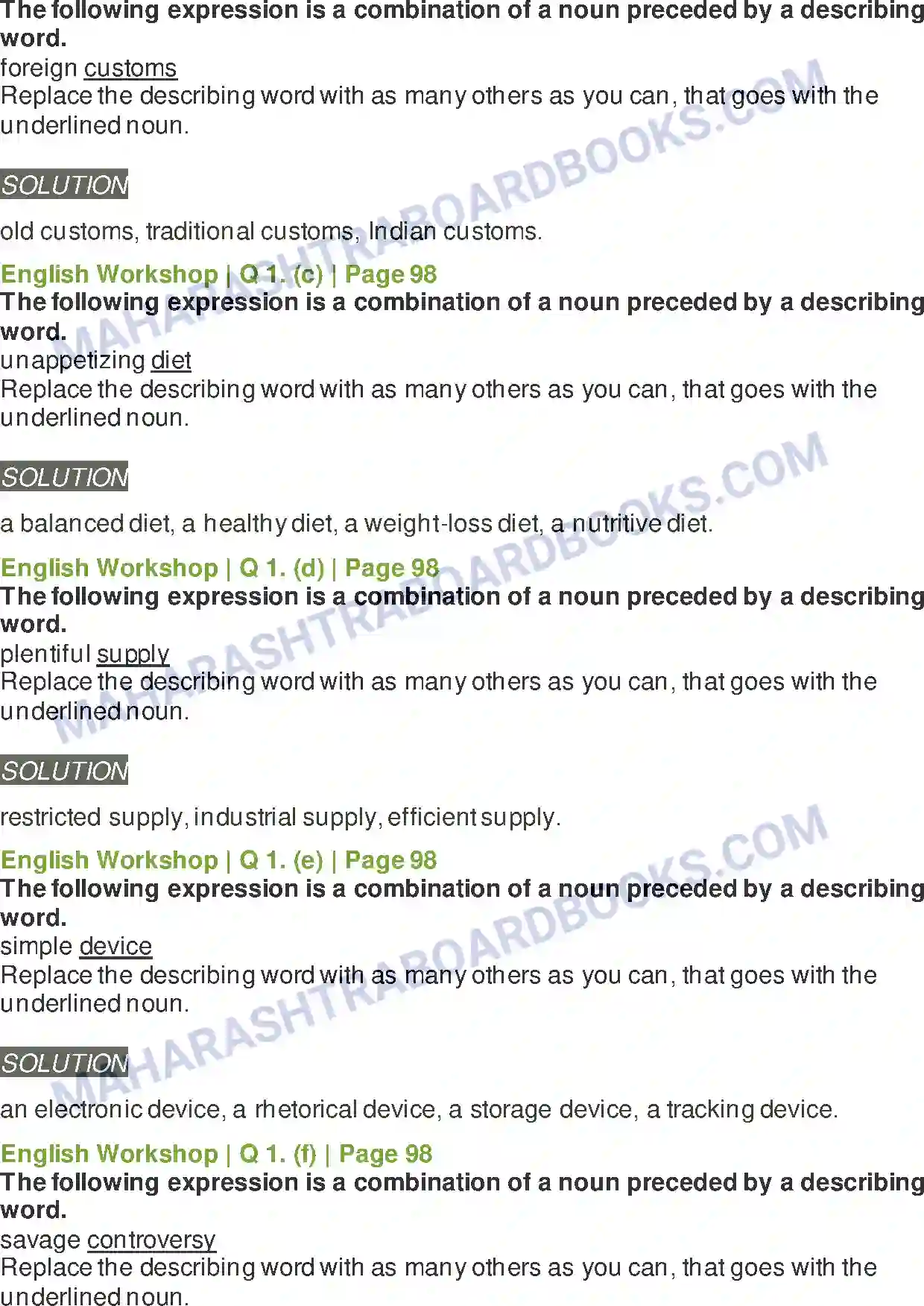 Maharashtra Board Solution class-9 Kumarbharati+-+English+Medium Intellectual Rubbish Image 3
