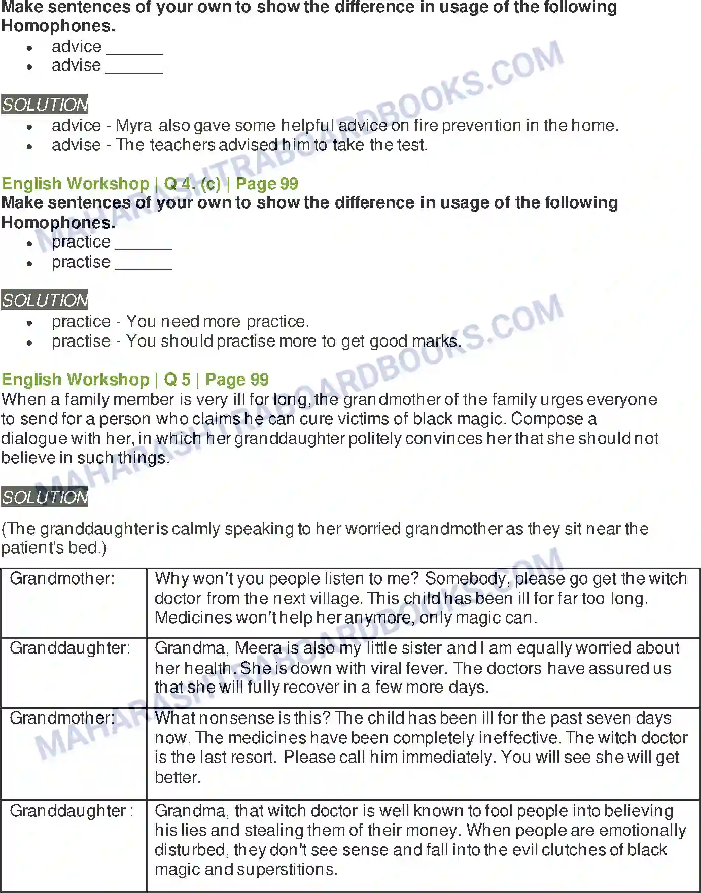 Maharashtra Board Solution class-9 Kumarbharati+-+English+Medium Intellectual Rubbish Image 7
