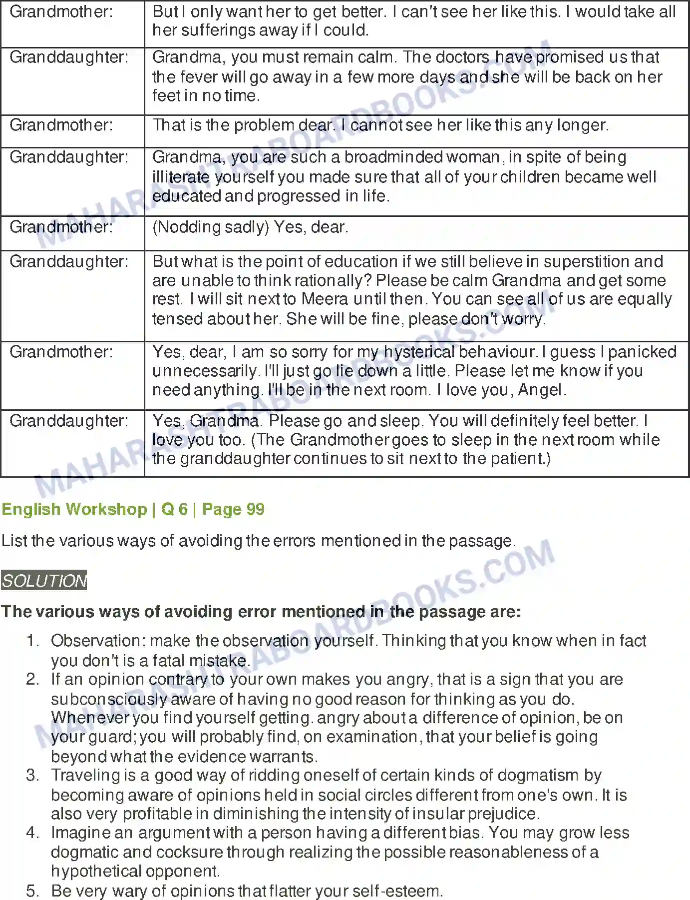 Maharashtra Board Solution class-9 Kumarbharati+-+English+Medium Intellectual Rubbish Image 8