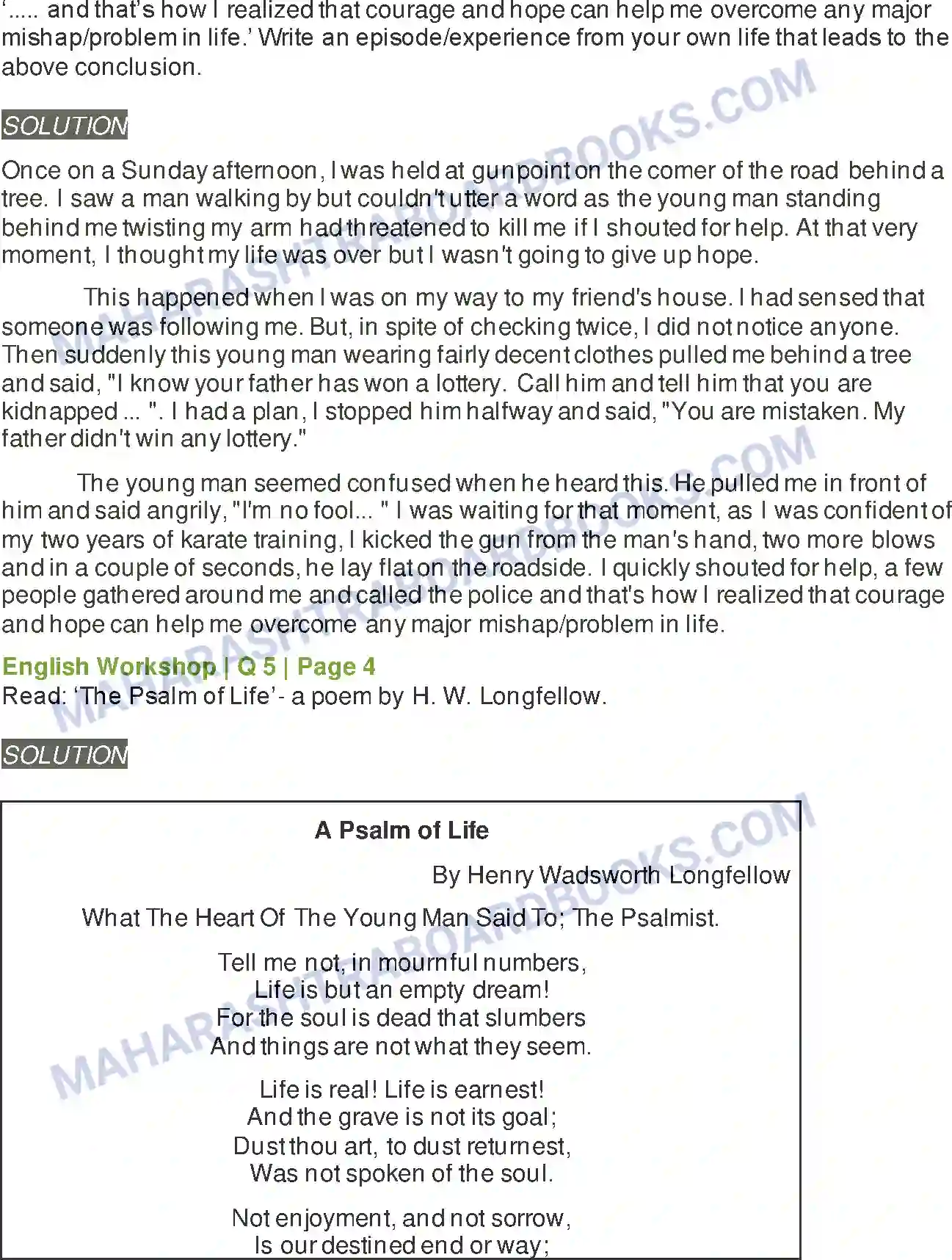 Maharashtra Board Solution class-9 Kumarbharati+-+English+Medium Life Image 6