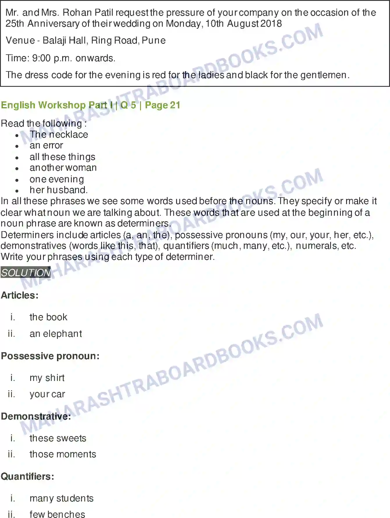 Maharashtra Board Solution class-9 Kumarbharati+-+English+Medium The Necklace Image 6