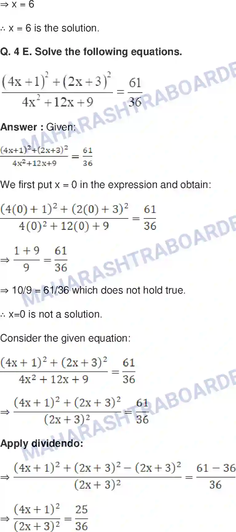 Maharashtra Board Solution class-9 Mathematics+Part-I+-+English+Medium Ratio and Proportion Image 34