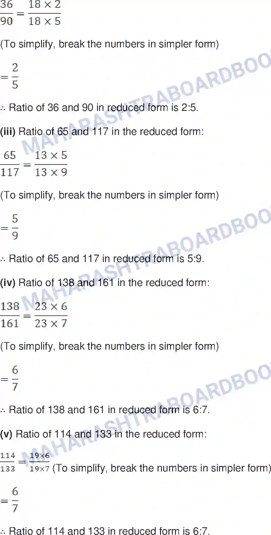 Maharashtra Board Solution class-9 Mathematics+Part-I+-+English+Medium Ratio and Proportion Image 51