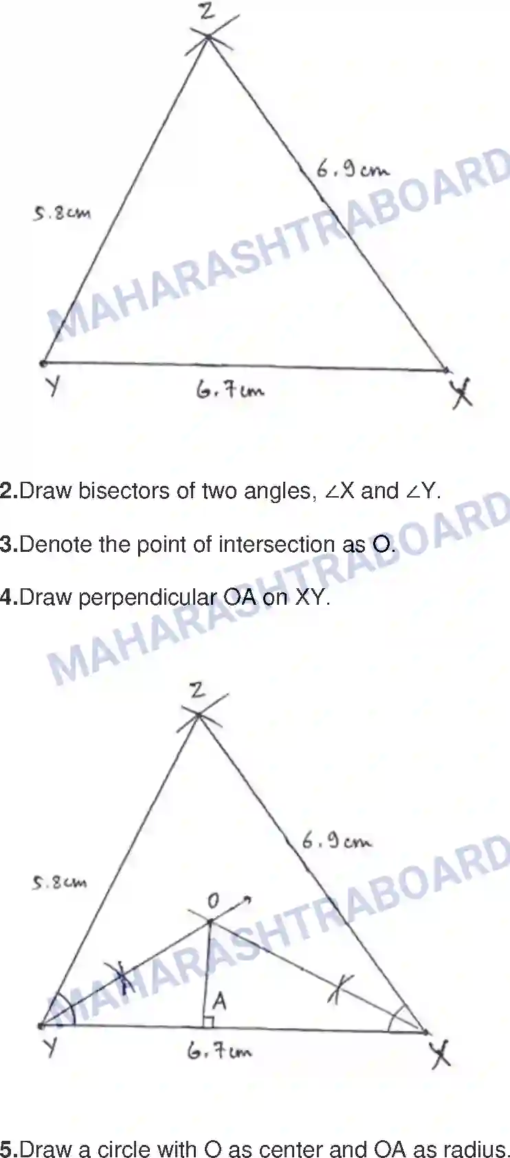 Maharashtra Board Solution Class-9 Mathematics+Part-II+-+English+Medium Circles Image 14