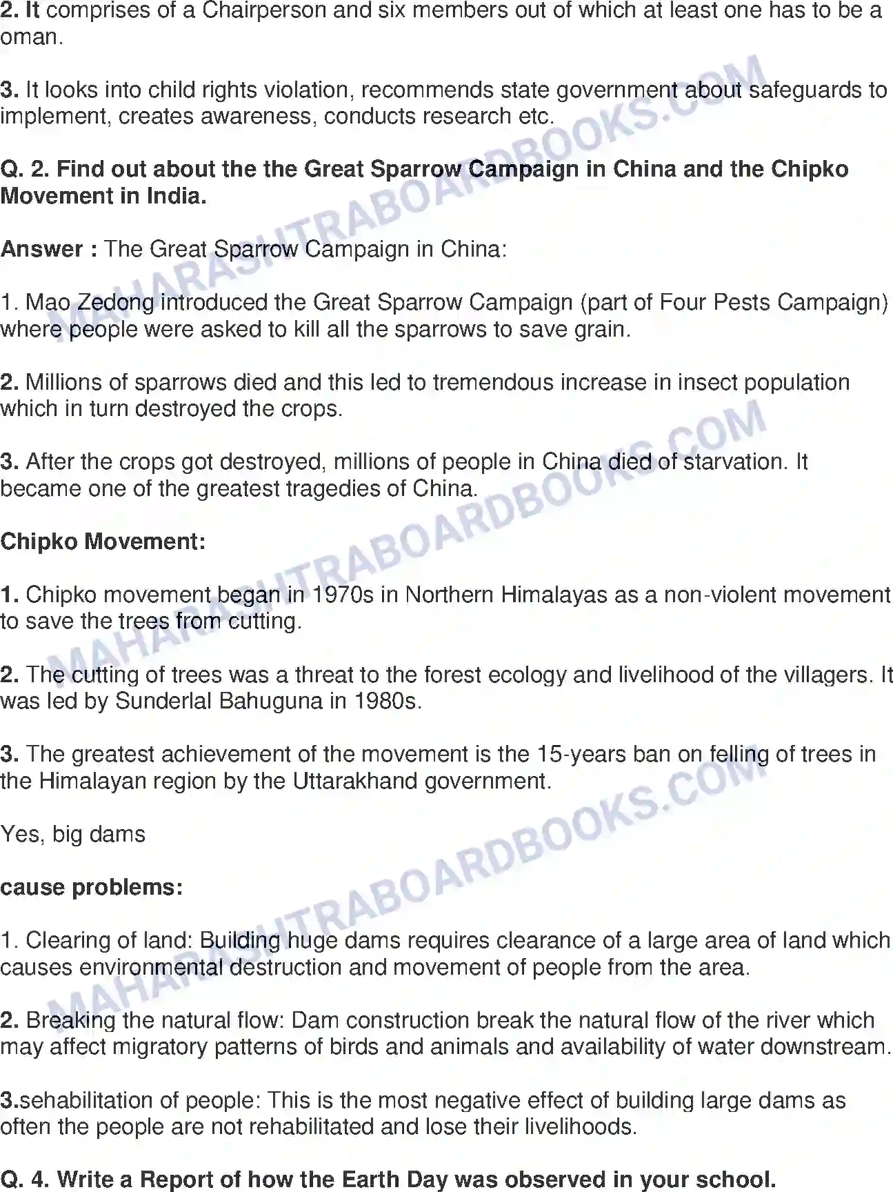 Maharashtra Board Solution class-9 Political+Science+-+English+Medium International Problems Image 5