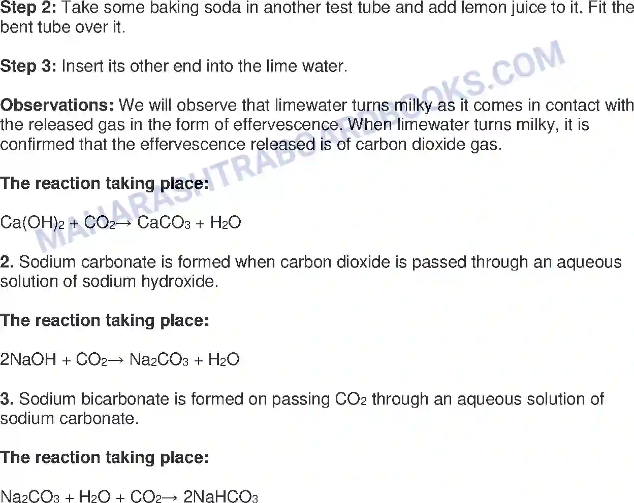 Maharashtra Board Solution class-9 Science+&+Technology+-+English+Medium Carbon An important element Image 13