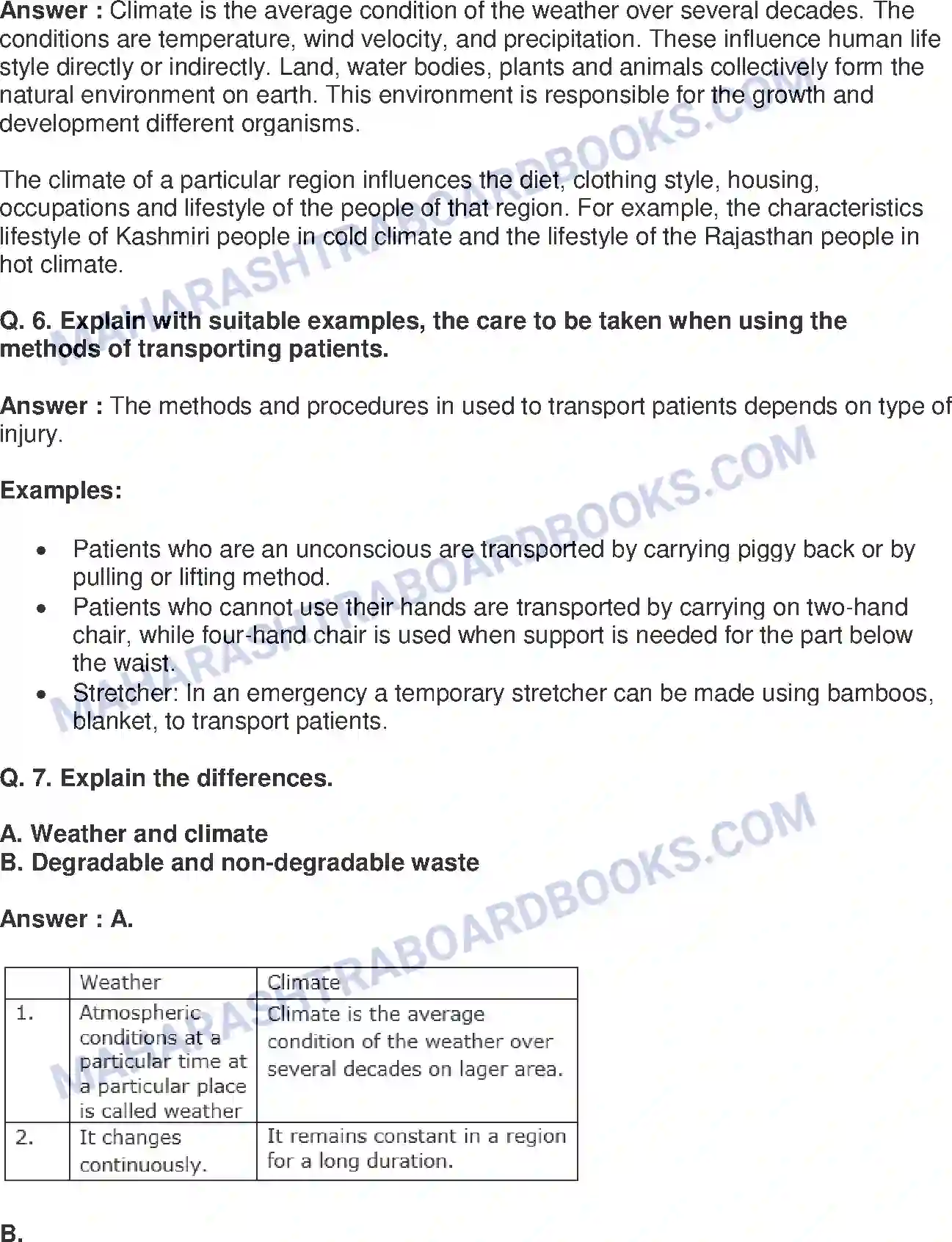 Maharashtra Board Solution class-9 Science+&+Technology+-+English+Medium Environmental Management Image 5