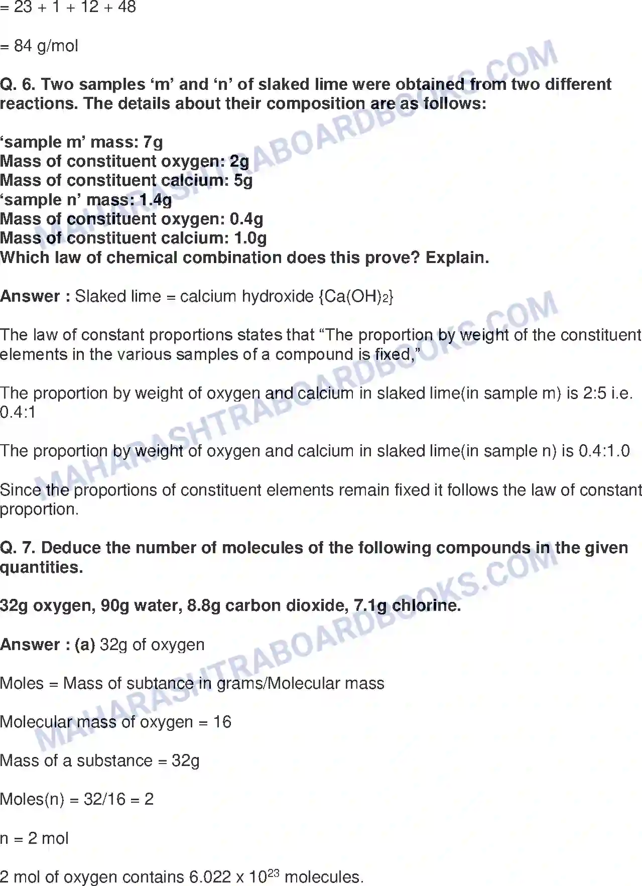 Maharashtra Board Solution Class-9 Science+&+Technology+-+English+Medium Measurement of Matter Image 10