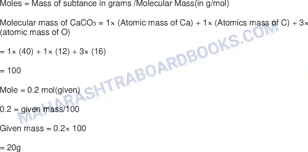 Maharashtra Board Solution Class-9 Science+&+Technology+-+English+Medium Measurement of Matter Image 13