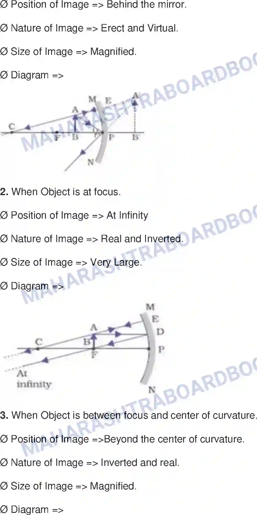 Maharashtra Board Solution class-9 Science+&+Technology+-+English+Medium Reflection of Light Image 4